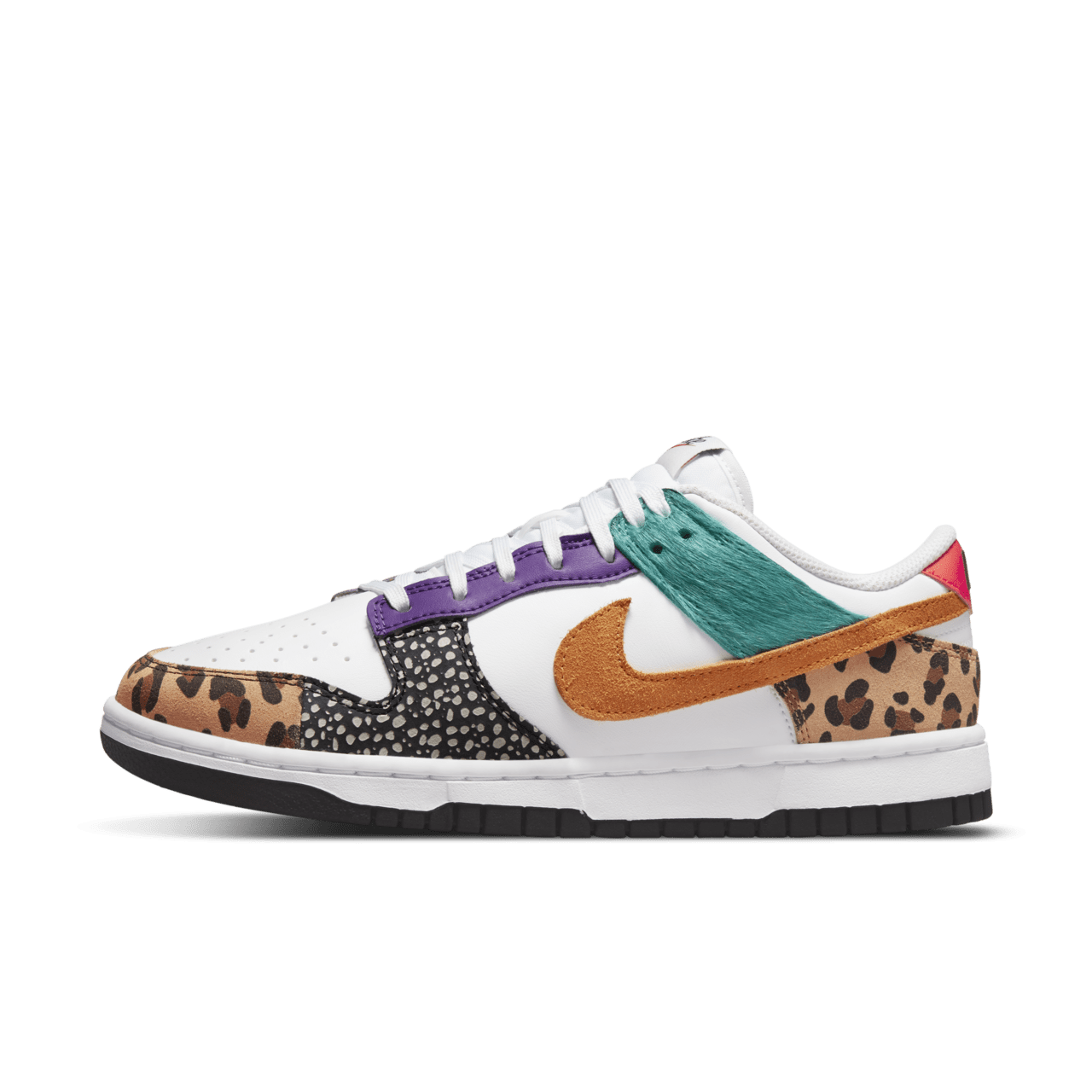 【NIKE公式】レディース ダンク LOW 'Patchwork' (DN3866-100 / W NIKE DUNK LOW SE ARLM)