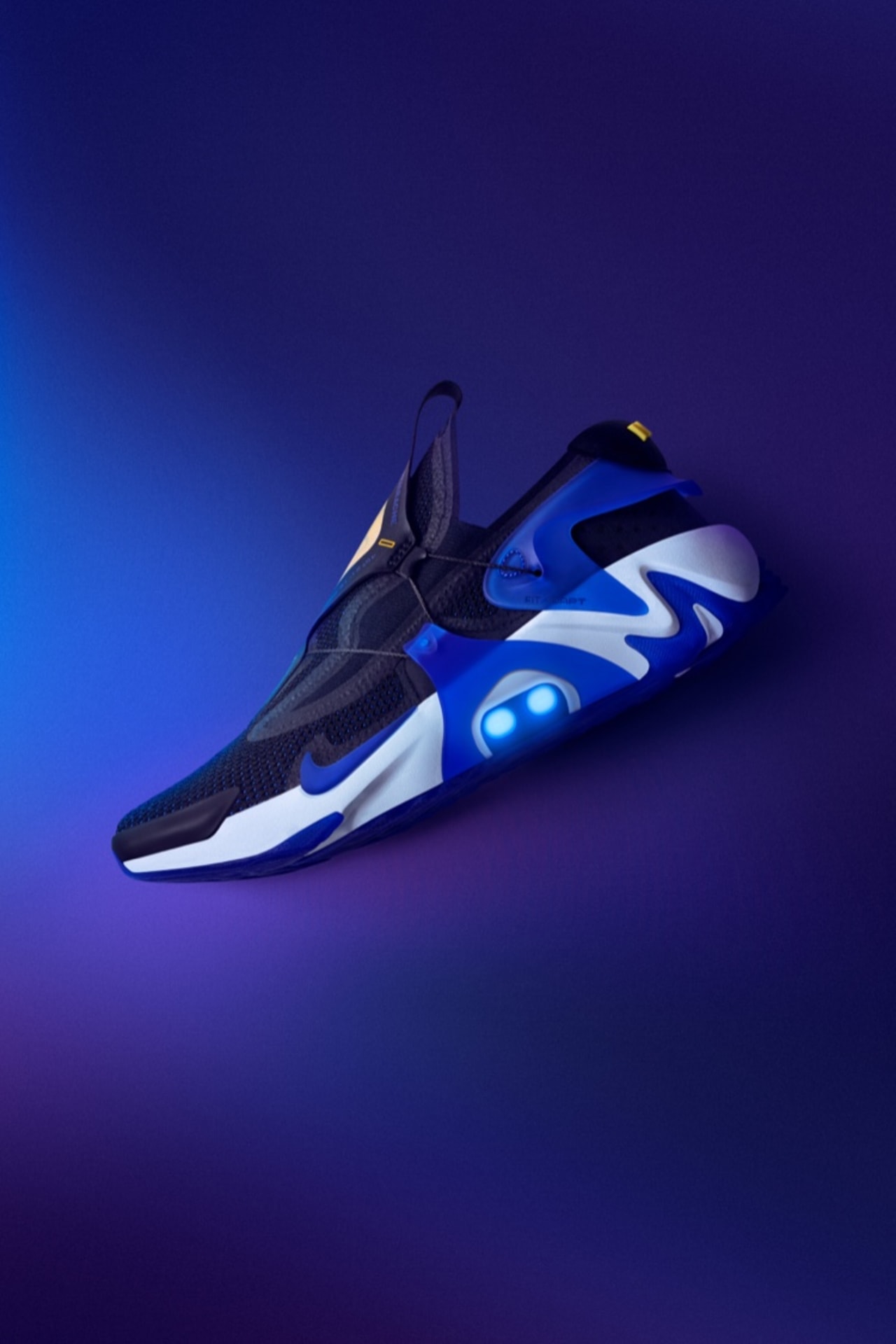 Adapt Huarache 'Black/Racer Blue' Release Date