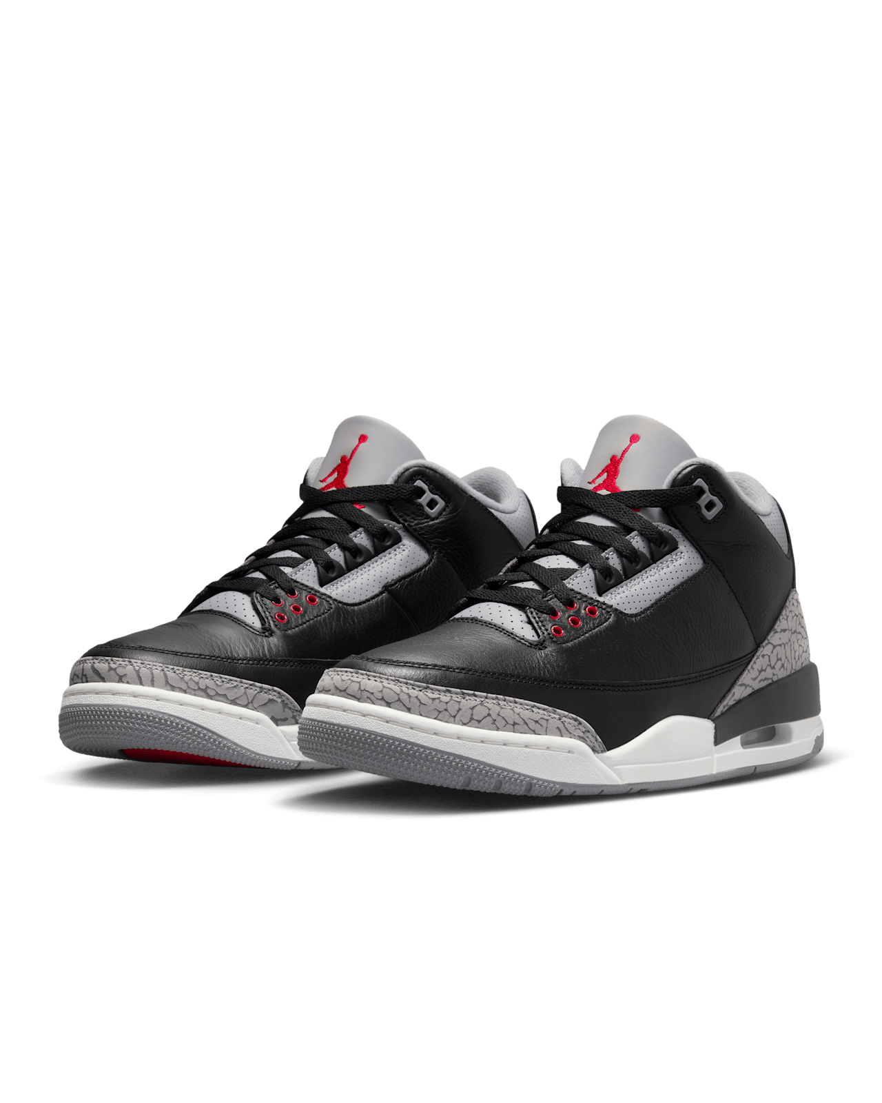 Ημερομηνία κυκλοφορίας του Air Jordan 3 "Black Cement" (DN3707-010)