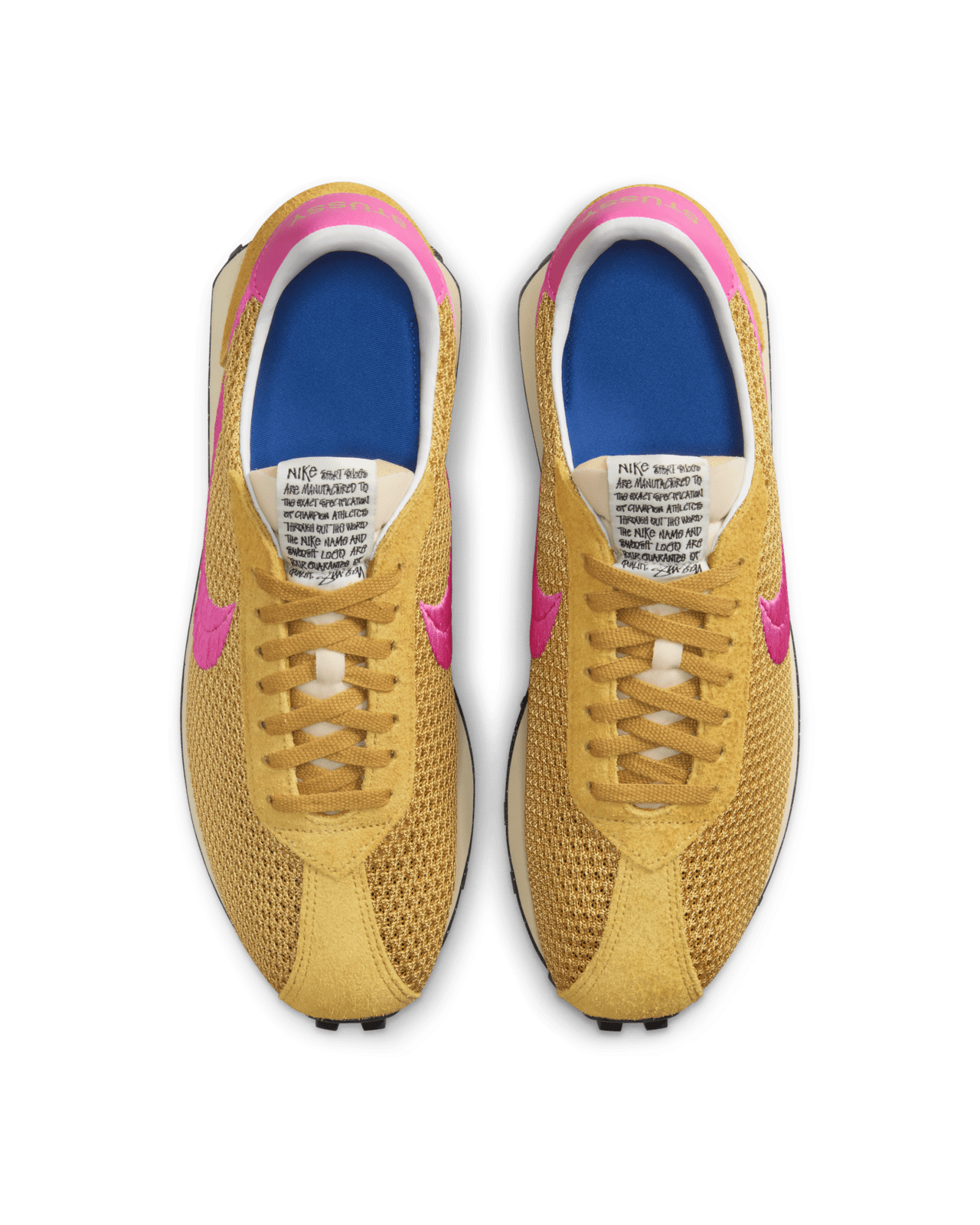 【NIKE公式】ナイキ LD-1000 x ステューシー 'Sanded Gold and Laser Fuchsia' (FQ5369-700 / NIKE LD-1000)