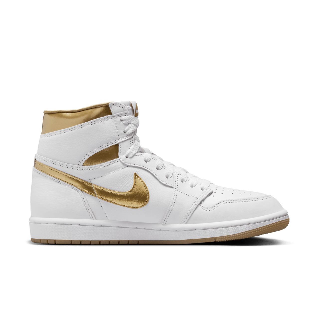 女款 Air Jordan 1 高筒鞋 OG 'White and Gold' (FD2596-107) 發售日期
