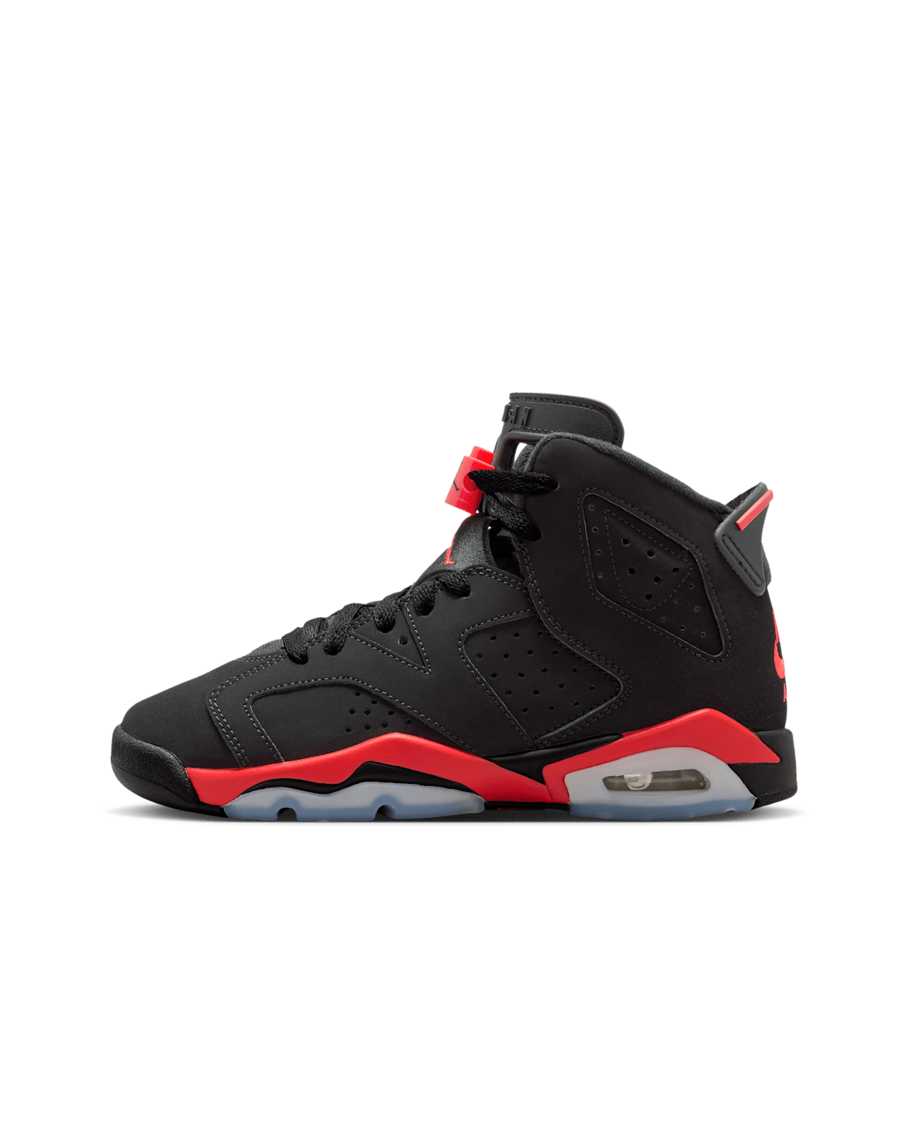 Date de sortie de la Air Jordan 6 Retro Infrared Salesman « Black and Light Crimson » (CT8529-001)