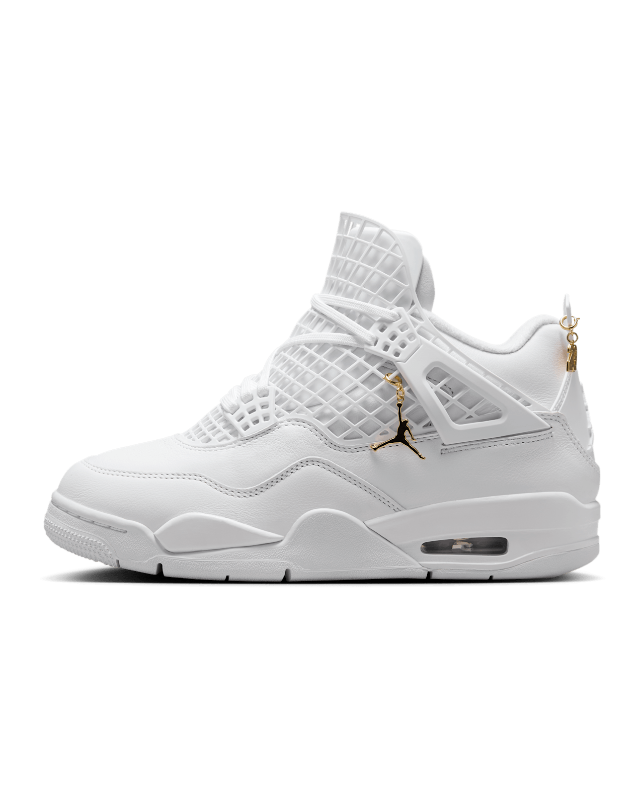 วันเปิดตัว Air Jordan 4 Net "Triple White" ผู้หญิง (FN7251-107)