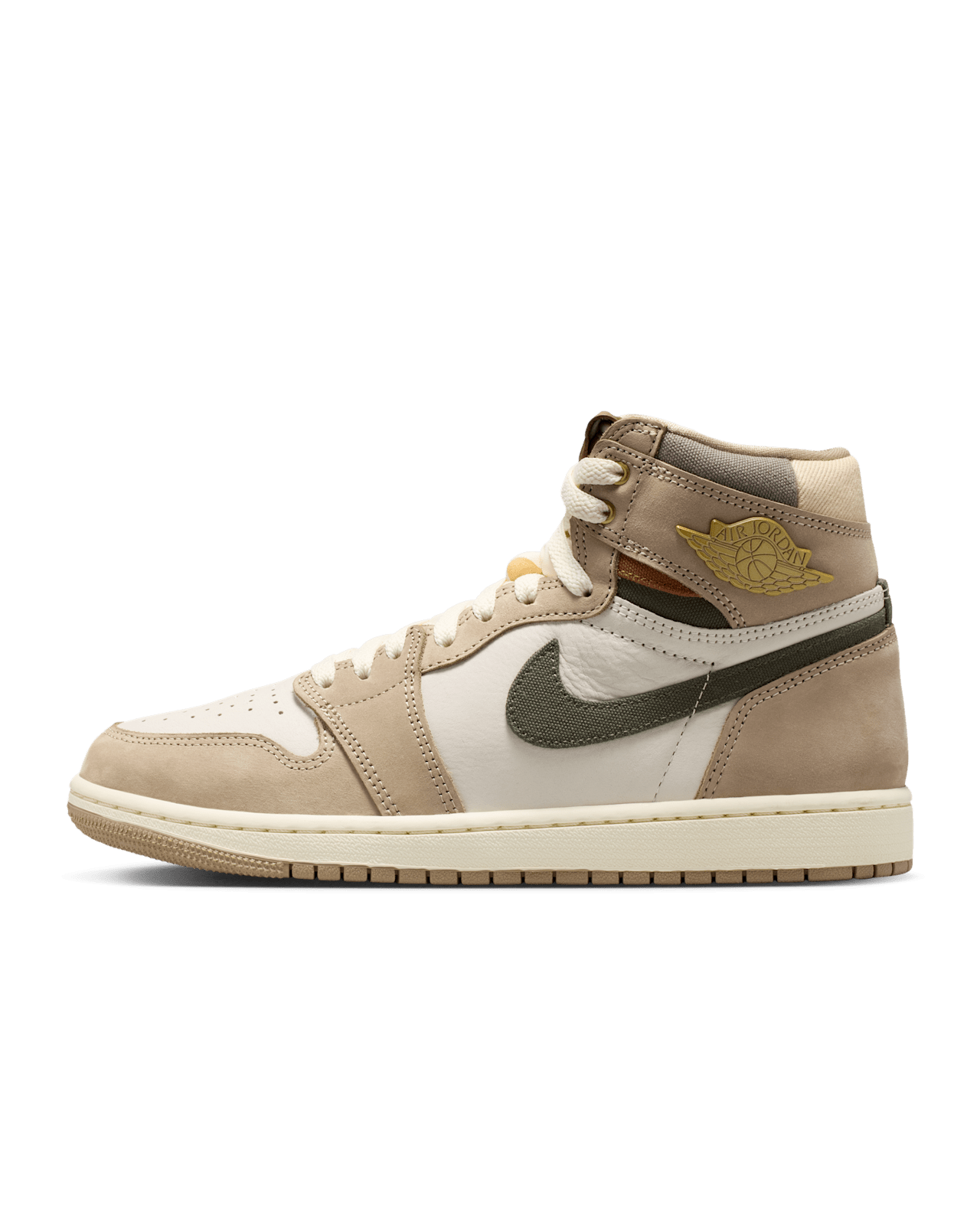 Women's Air Jordan 1 High OG 'Khaki and Sail' (FD2596-201) Release Date