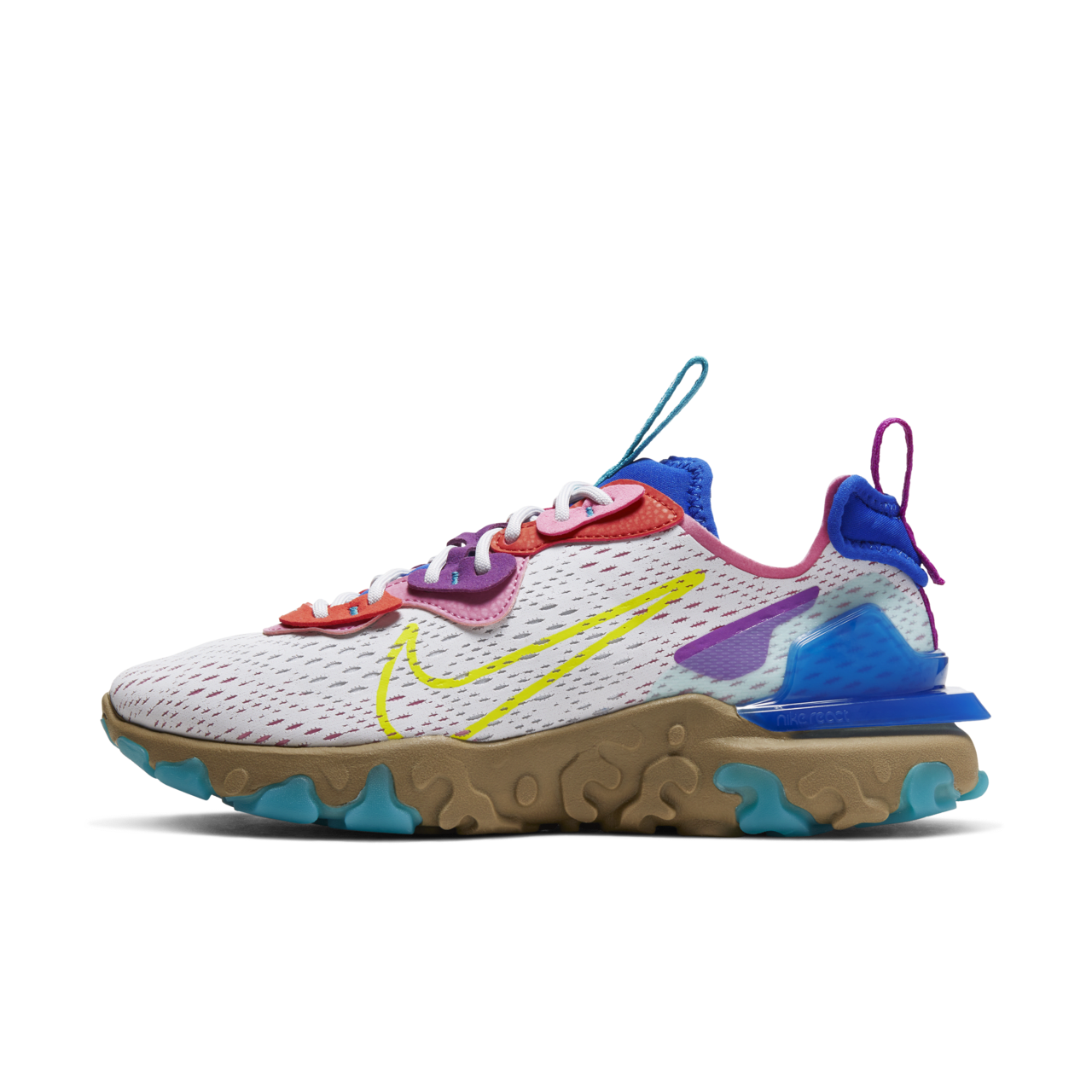 Women s React Vision Photon Dust Lemon Venom Hyper Blue Release Date. Nike SNKRS