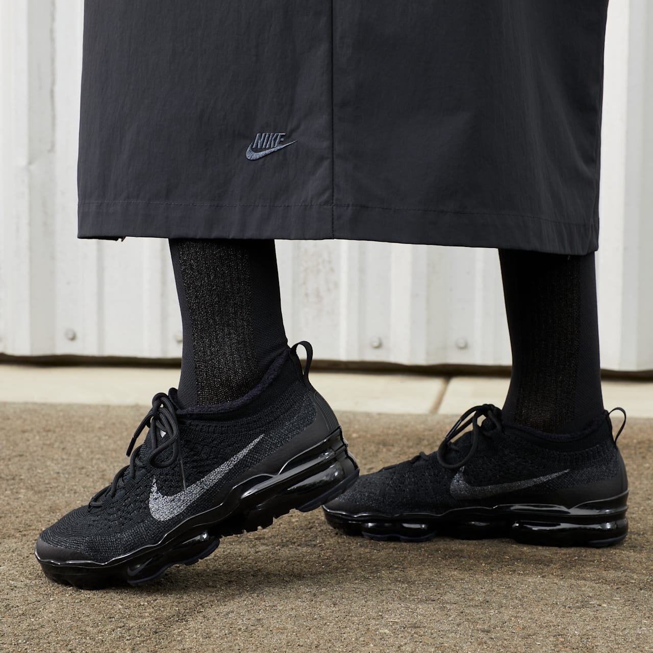 Nike vapormax flyknit mujer negro on sale