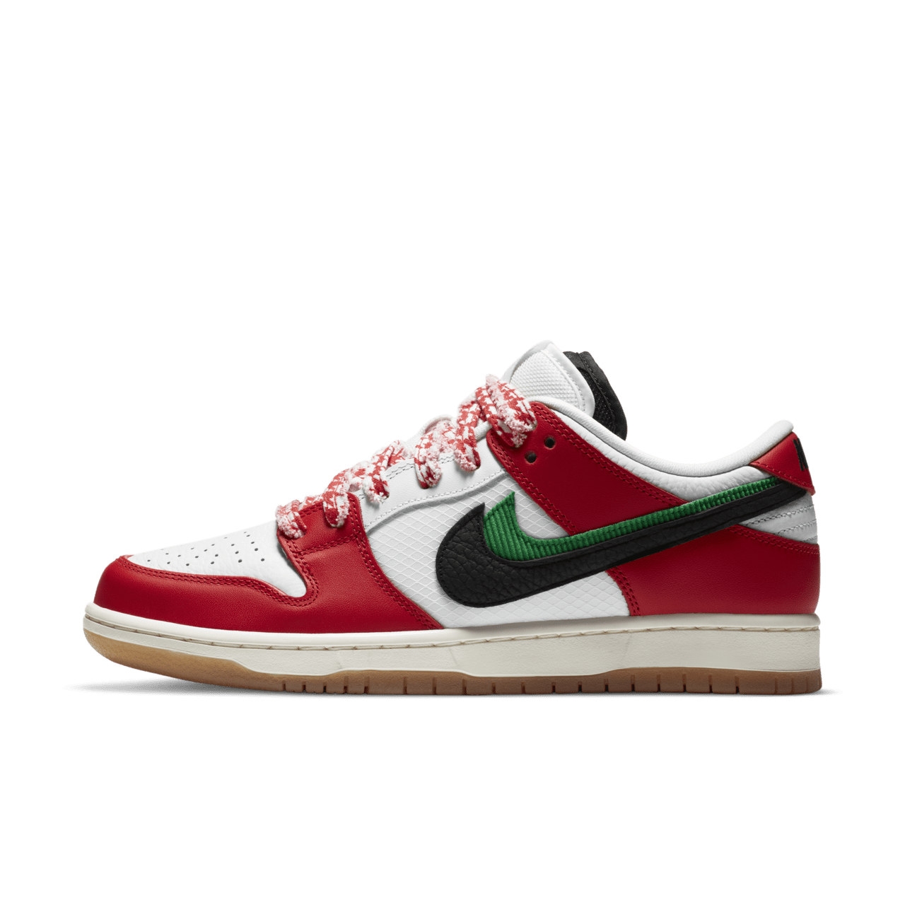 SB Dunk Low x FRAME 'Chile Red' Release Date