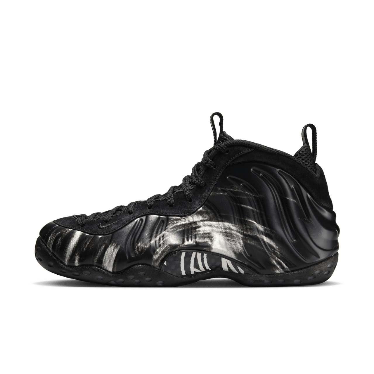 Foamposite One Black and White DM0115 002 Release Date. Nike SNKRS