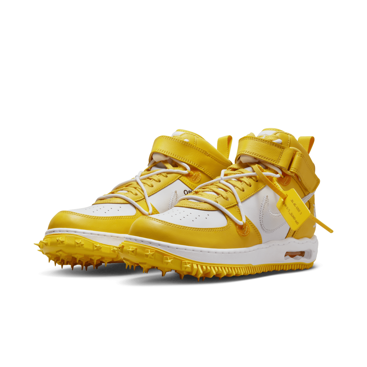 Air Force 1 Mid x Off-White™ 'White and Varsity Maize' (DR0500-101) release date