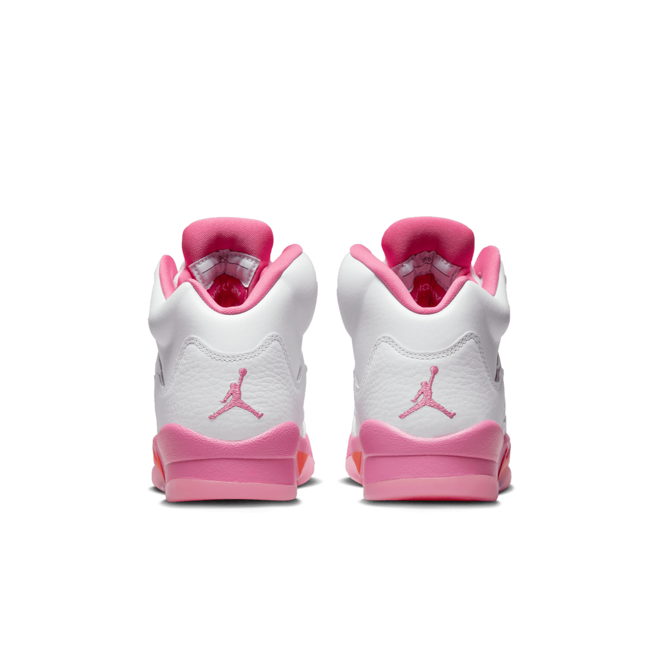 วันเปิดตัว Air Jordan 5 "Pinksicle and Safety Orange" เด็กโต (440892-168)