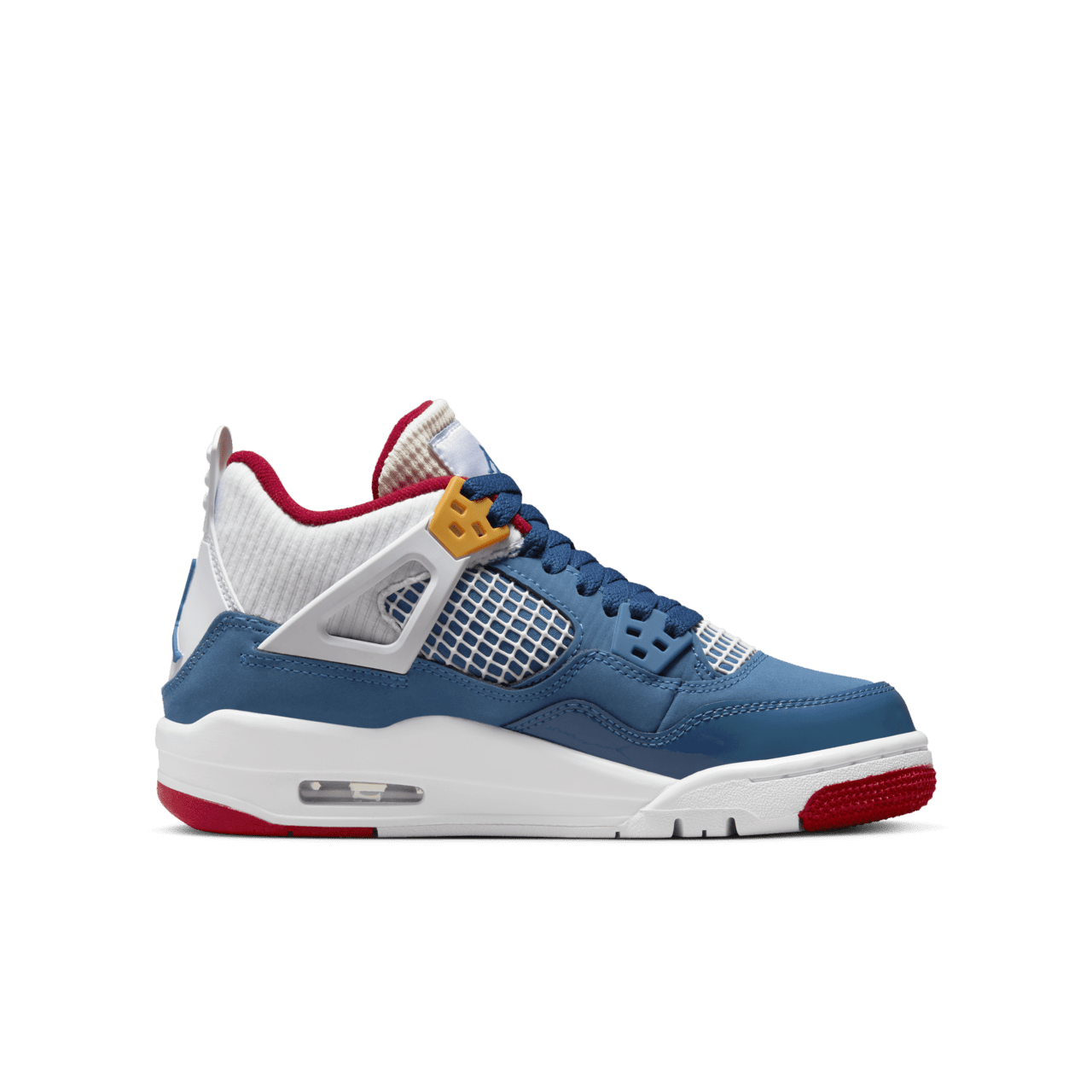 Fecha de lanzamiento del Air Jordan 4 "French Blue" para niños grandes (DR6952-400)