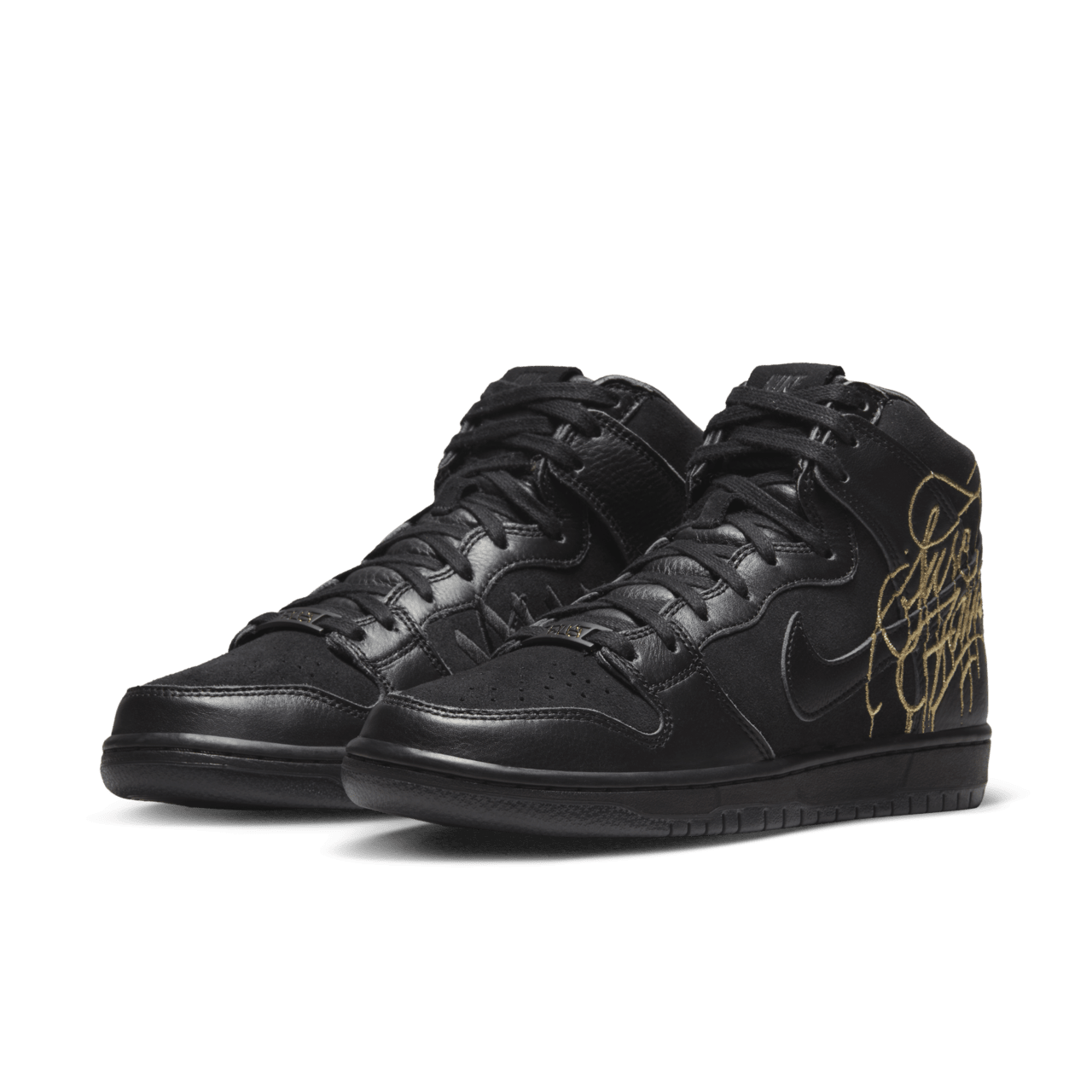 SB Dunk 高筒鞋 x FAUST 'Black and Metallic Gold' (DH7755-001) 發售日期
