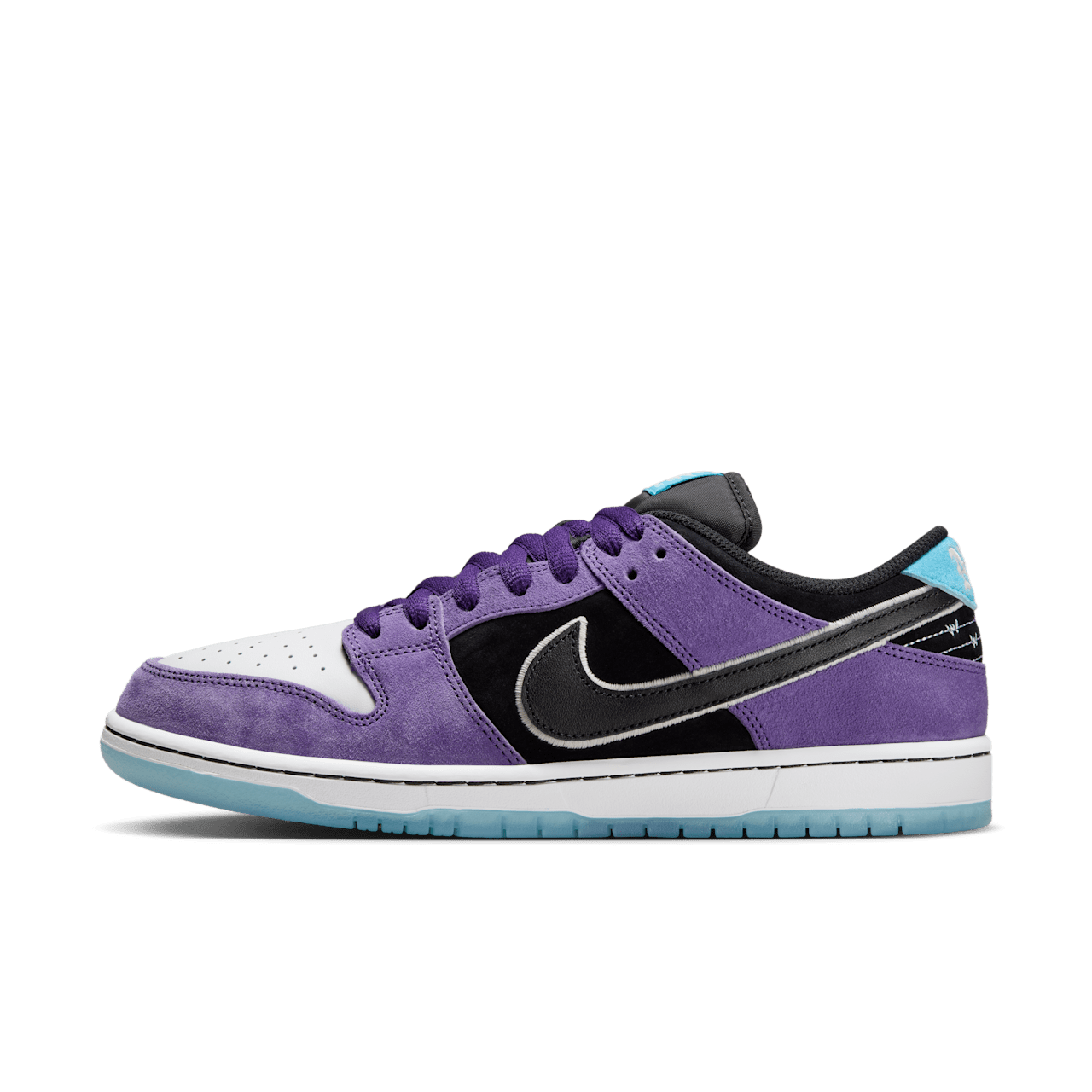 Fecha de lanzamiento de los Nike SB Dunk Low Pro x Hayley Wilson "Black and Court Purple" (HJ0513-500) 