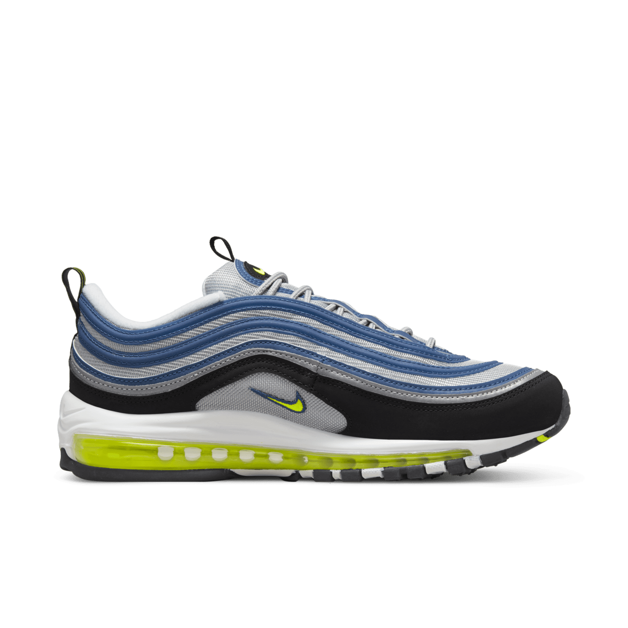 Air Max 97 Atlantic Blue and Voltage Yellow DM0028 400 Lansman Tarihi. Nike SNKRS