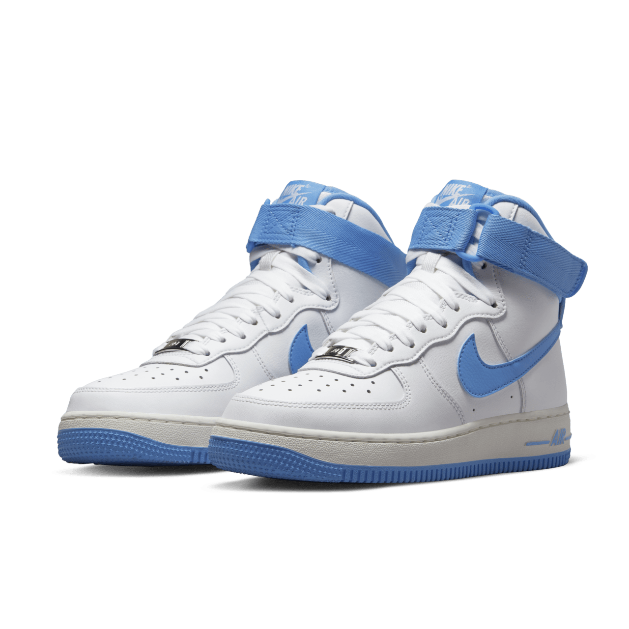 【NIKE公式】レディース エア フォース 1 'University Blue' (DX3805-100 / W AF1 HI QS)