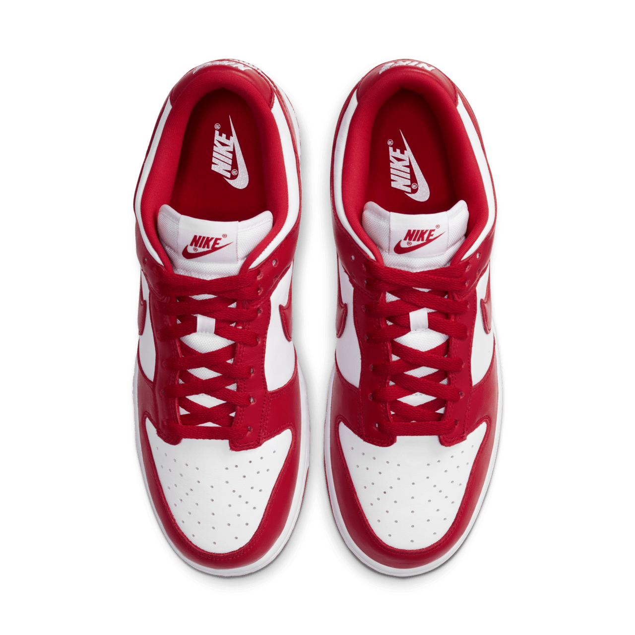 วันเปิดตัว Dunk Low "White and University Red" (CU1727-100)