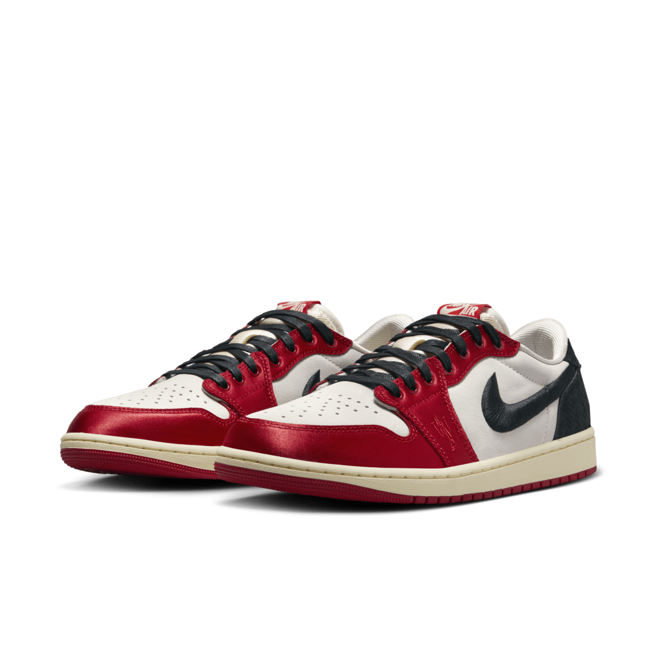 Air Jordan 1 Low OG x Trophy Room Sail and Varsity Red FN0432 100 Release Date. Nike SNKRS