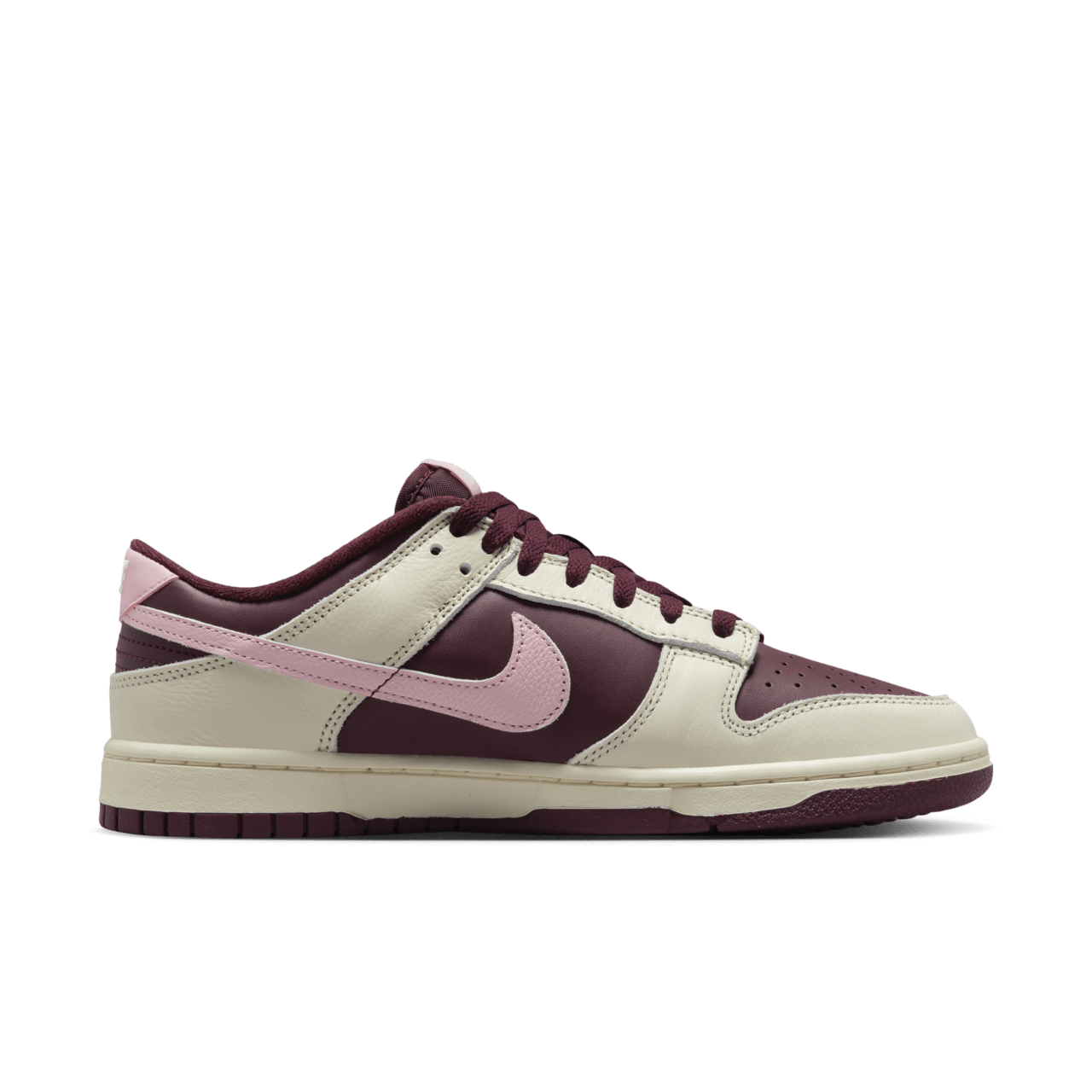 Fecha de lanzamiento del Dunk Low "Night Maroon and Medium Soft Pink" (DR9705-100)