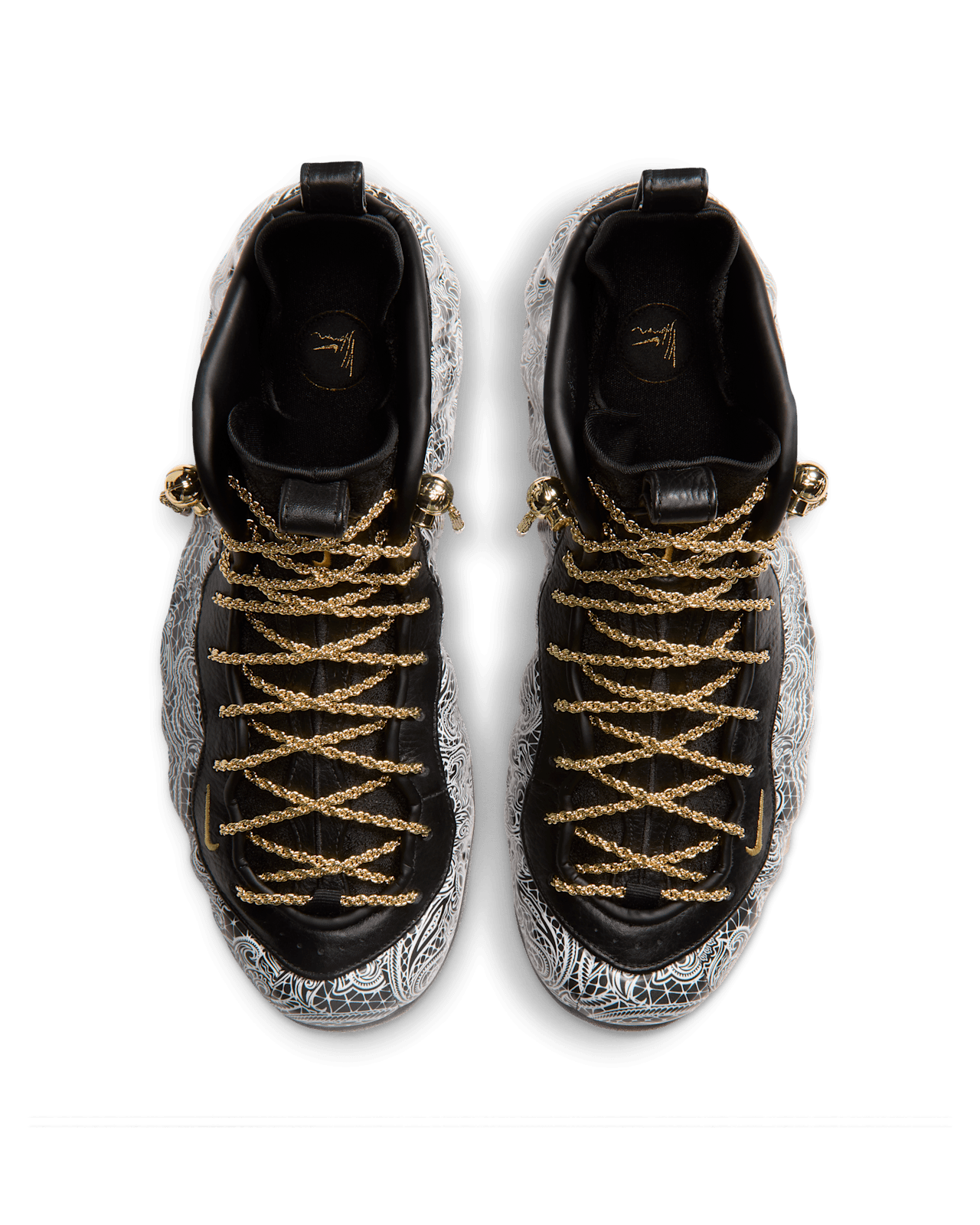 Air Foamposite One x Victor Solomon 'Black and Metallic Gold' (IR2077-001) Release Date