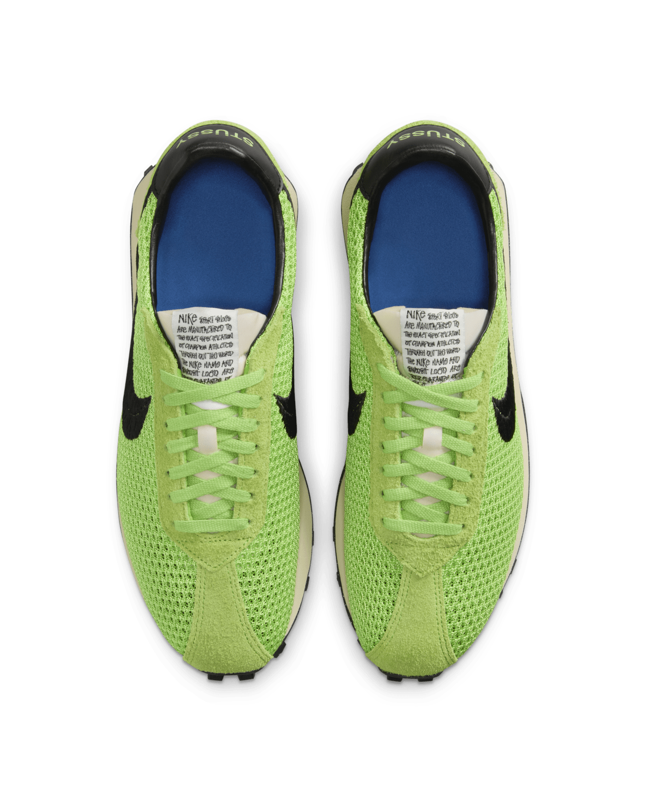 Lanceringsdato for Nike LD-1000 x Stüssy "Action Green and Black" (FQ5369-300)