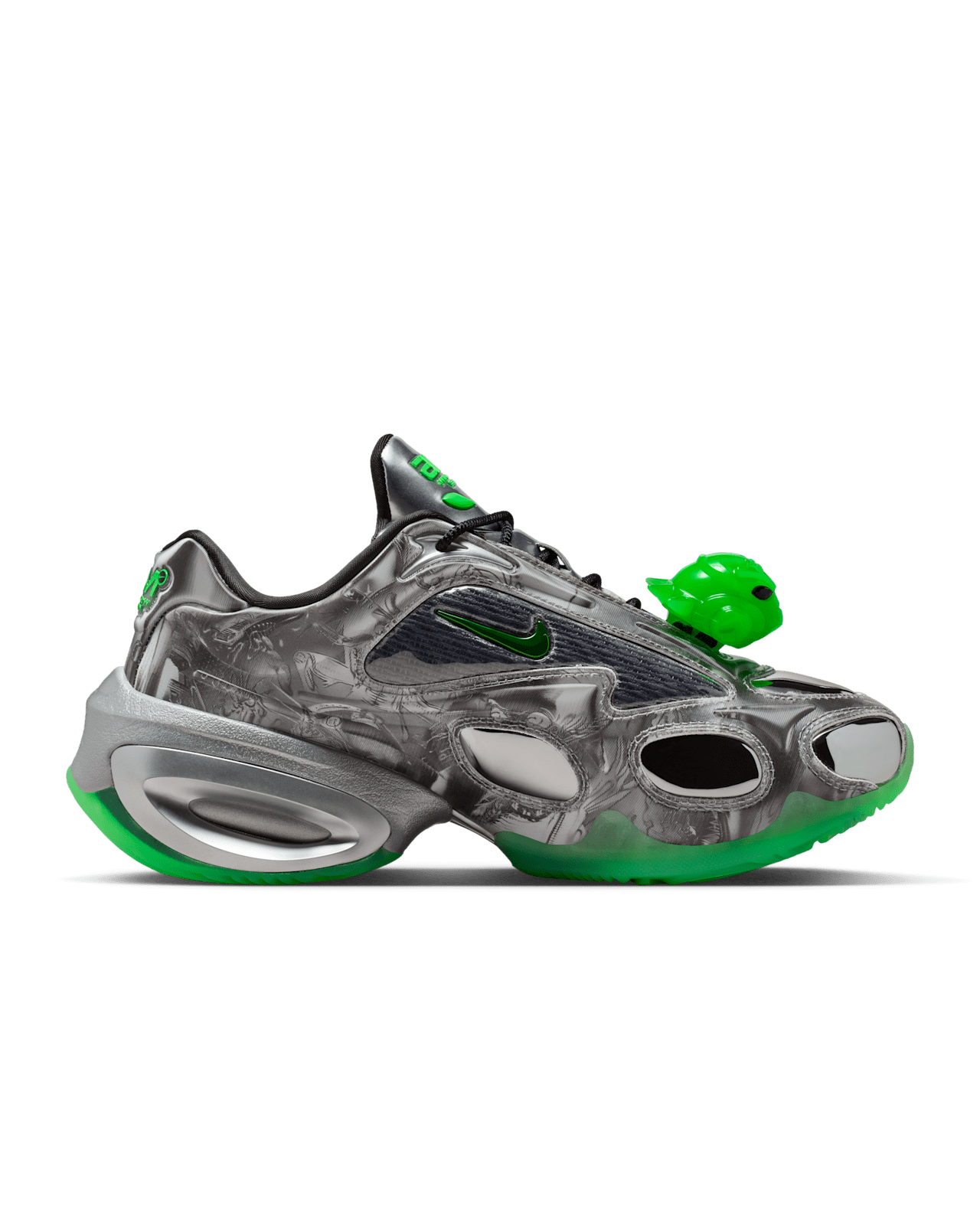 Fecha de lanzamiento de los Air Max Muse x WINDOWSEN "Metallic Silver and Rage Green" para mujer (IH2120-002)