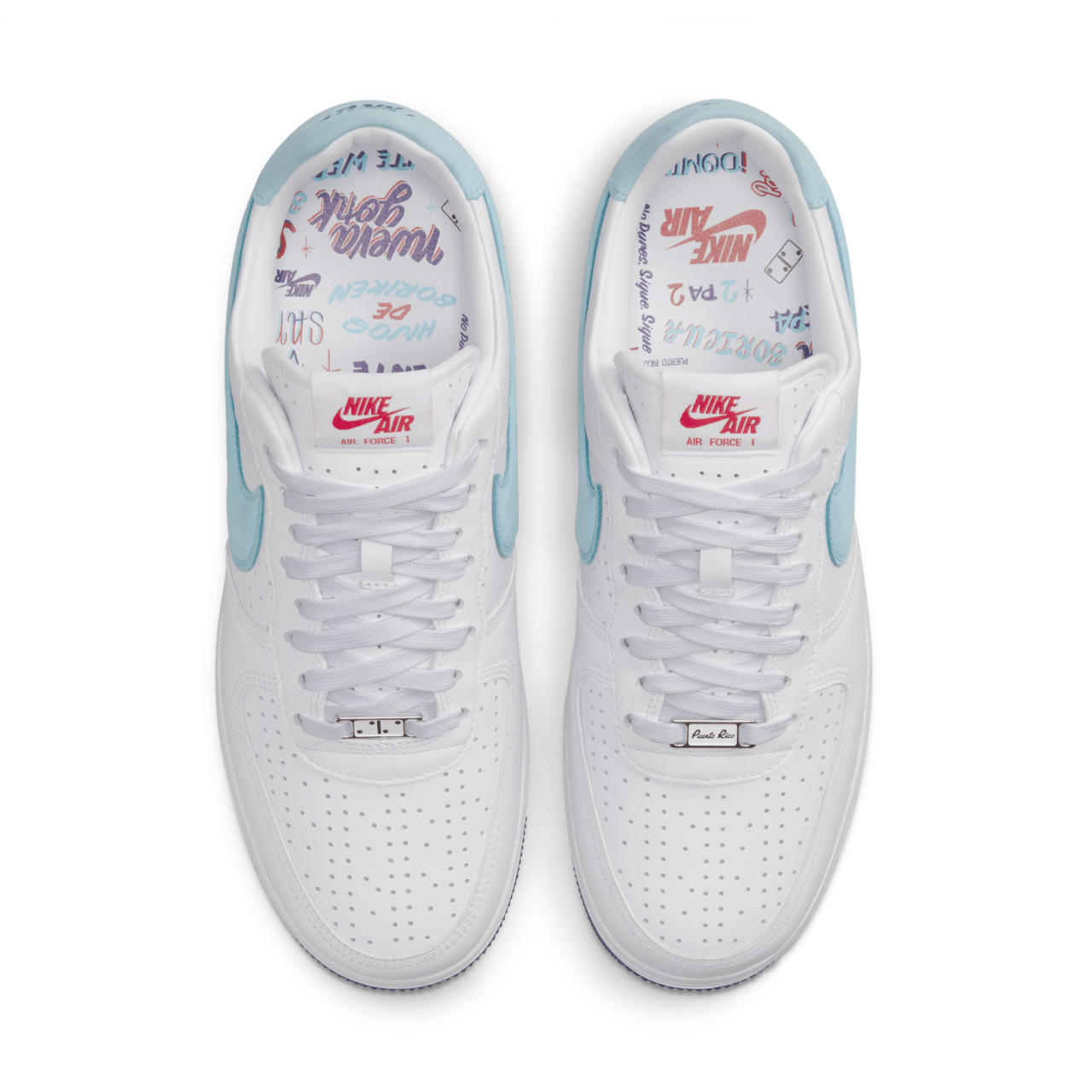 Air Force 1 Puerto Rican Day 'White and Sky Blue' (DQ9200-100) Release  Date. Nike SNKRS