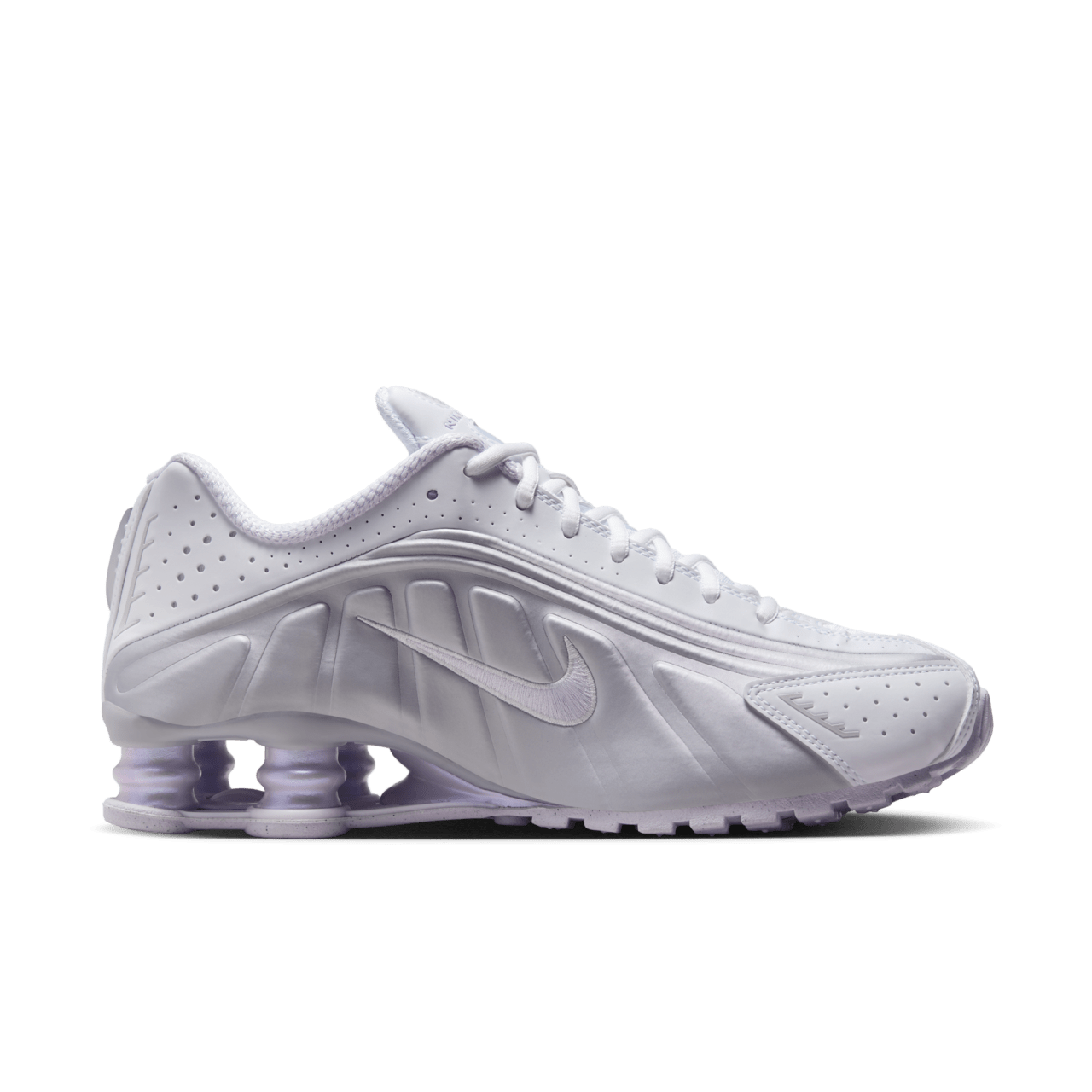 女款 Shox R4 'White and Metallic Platinum' (HF5076-100) 發售日期