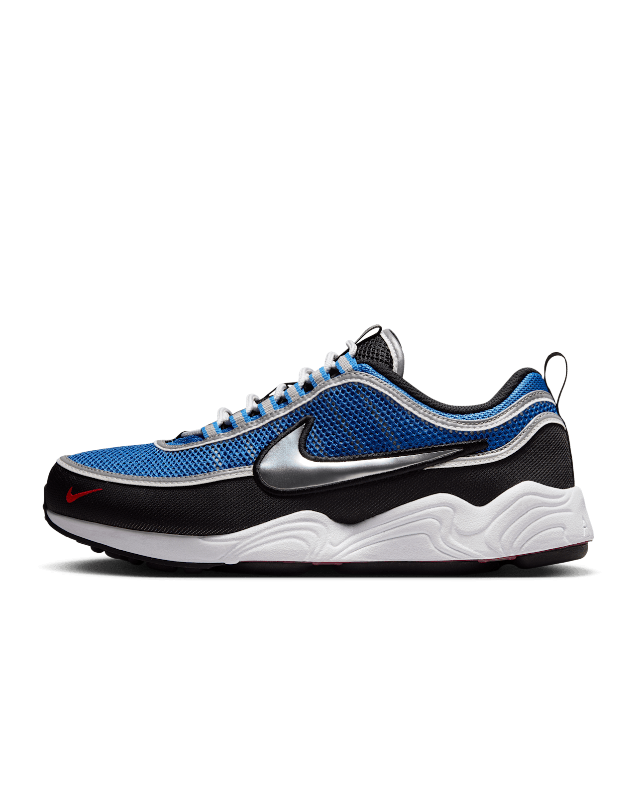 วันเปิดตัว Air Zoom Spiridon "Black and Signal Blue" (HF9117-400)