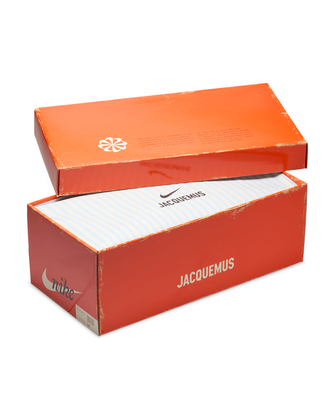 Moon Shoe x Jacquemus "Soft Pearl and Sail" para mulher (HV8547-002) – Data de lançamento