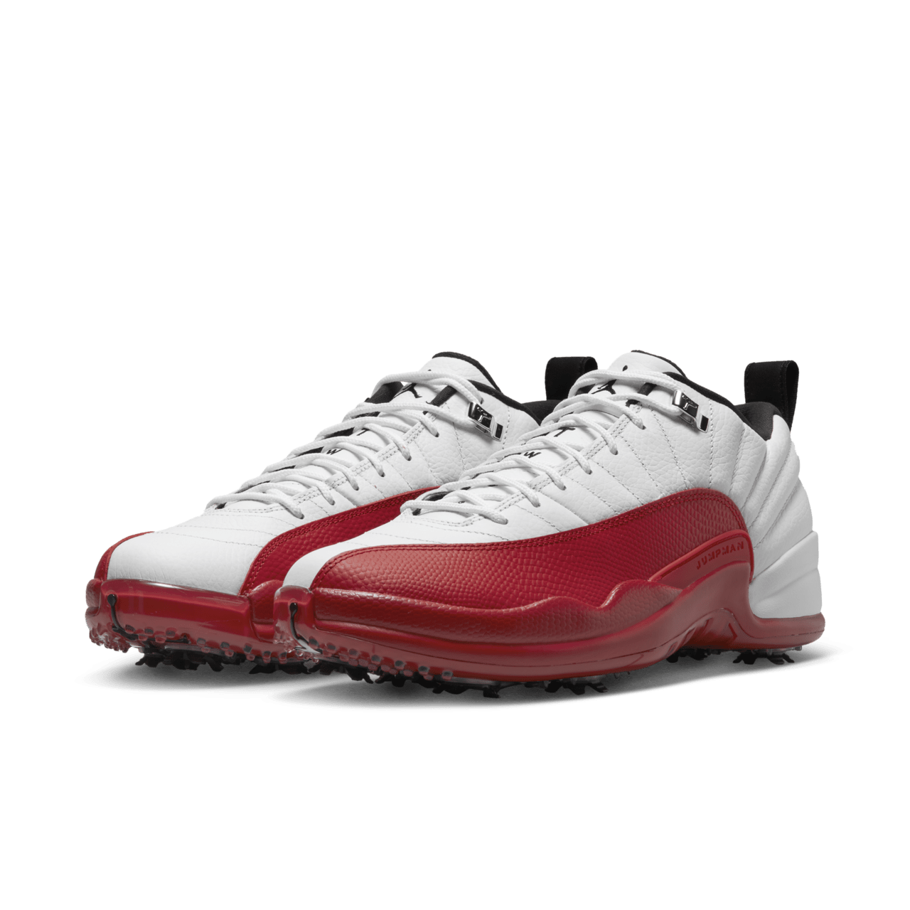 NIKE ナイキ AIR JORDAN 12 RETRO Taxi 28cm Air Jordan 12 低筒高爾夫鞋'Varsity Red and White' (DH4120