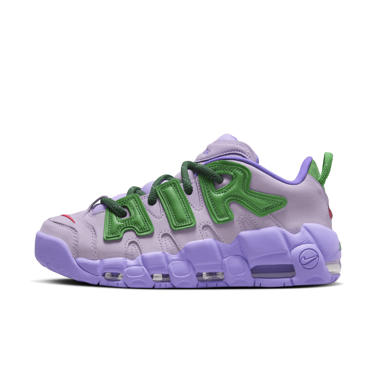 Air More Uptempo Low x AMBUSH 'Lilac and Apple Green' (FB1299-500) Release Date