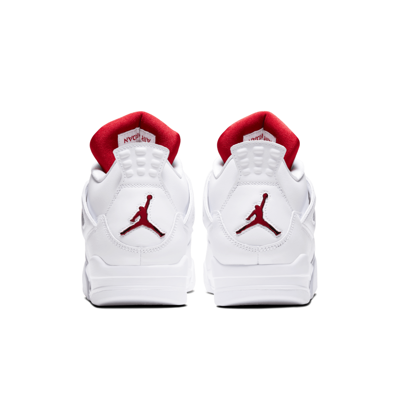 Jordan 4 blanche et rouge best sale