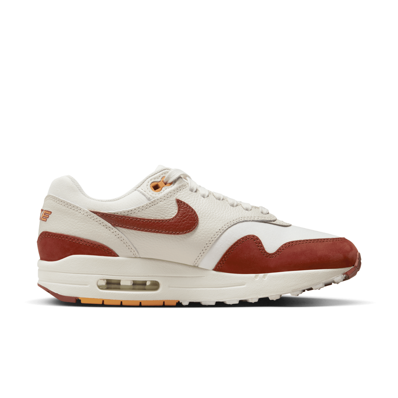 Fecha de lanzamiento del Air Max 1 "Rugged Orange and Sail" para mujer (FD2370-100)