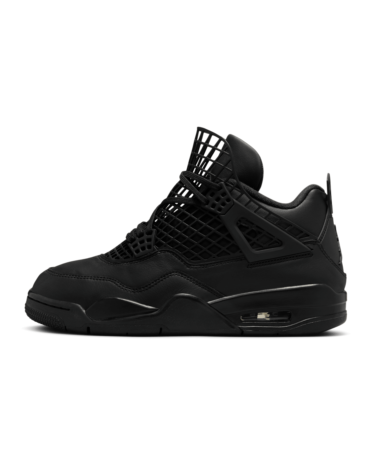 Fecha de lanzamiento de los Air Jordan 4 Net "Black" para mujer (FN7251-001) 