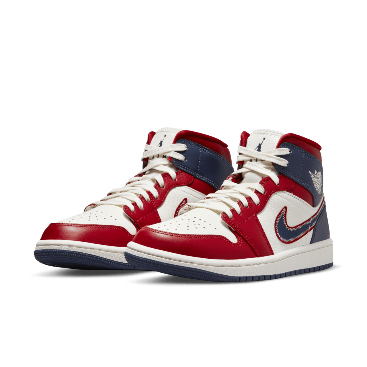 Women's Air Jordan 1 Mid SE 'Gym Red and Midnight Navy' (DQ7648-600) Release Date