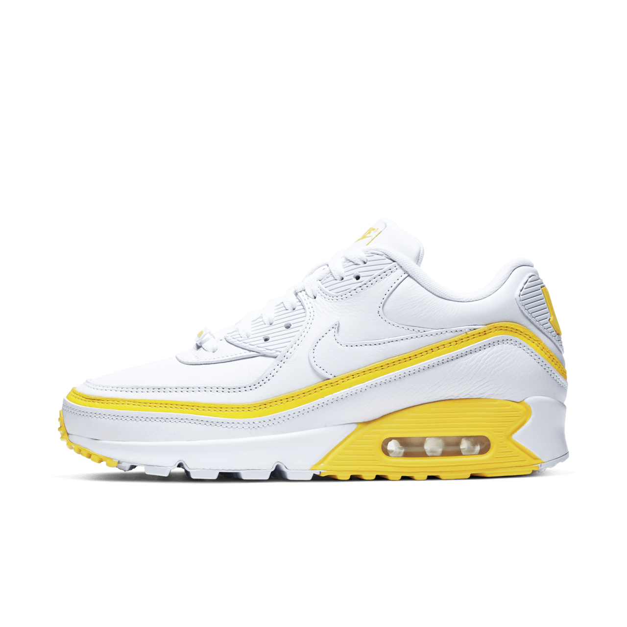 Air Max 90 x Undefeated 'White/Opti Yellow' Release Date