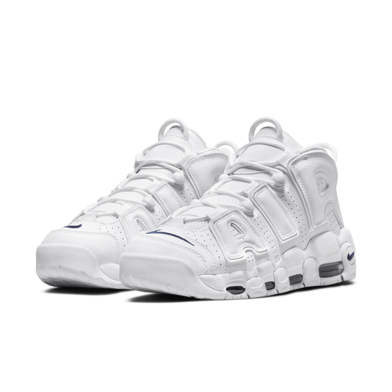 【NIKE公式】エア モア アップテンポ '96 'White and Midnight Navy' (DH8011-100 / AIR MORE UPTEMPO '96) 