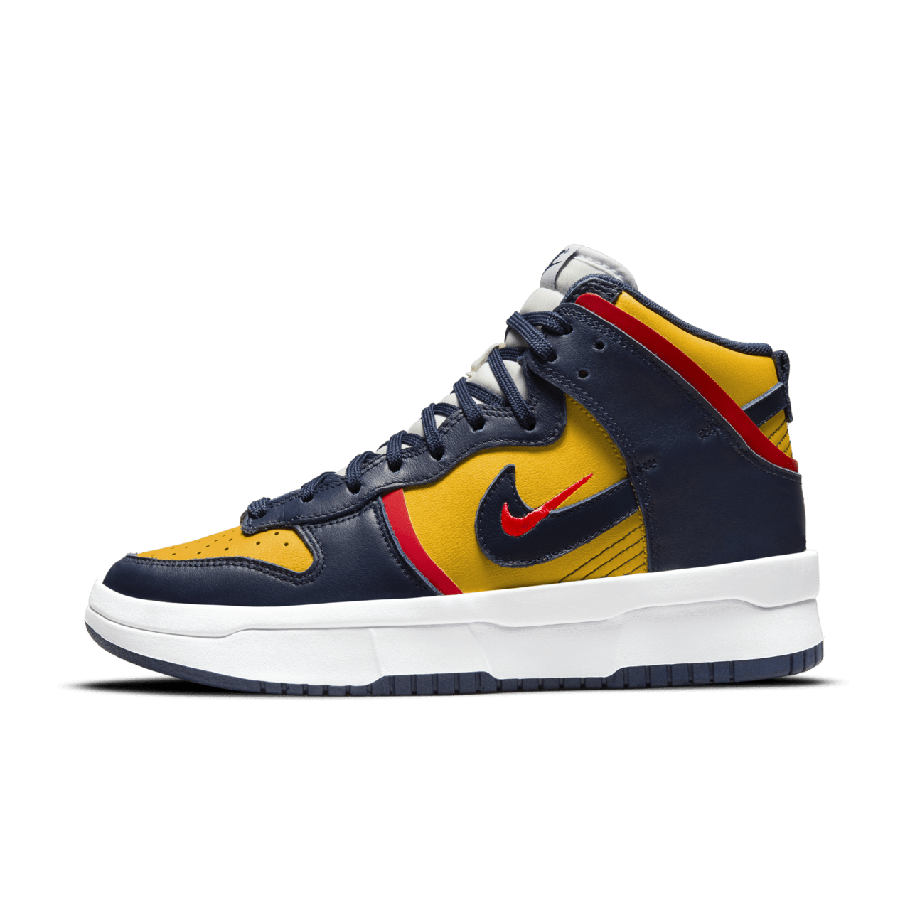 【NIKE公式】レディース ダンク HIGH アップ 'Varsity Maize' (DH3718-701 / WMNS NIKE DUNK HIGH UP)