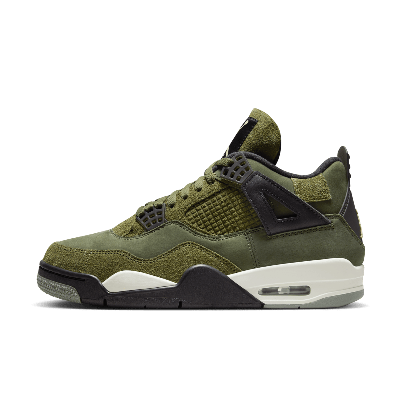 Fecha de lanzamiento de las Air Jordan 4 Craft "Olive" (FB9927-200)