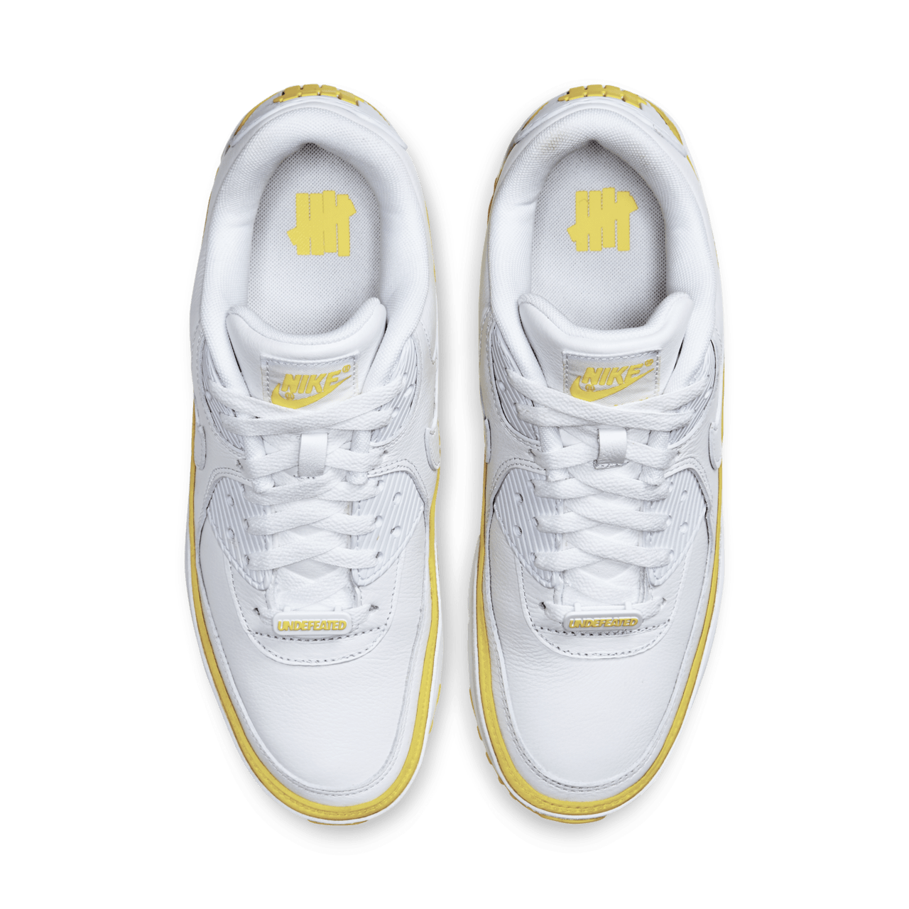 Air Max 90 x Undefeated 'White/Opti Yellow' Release Date