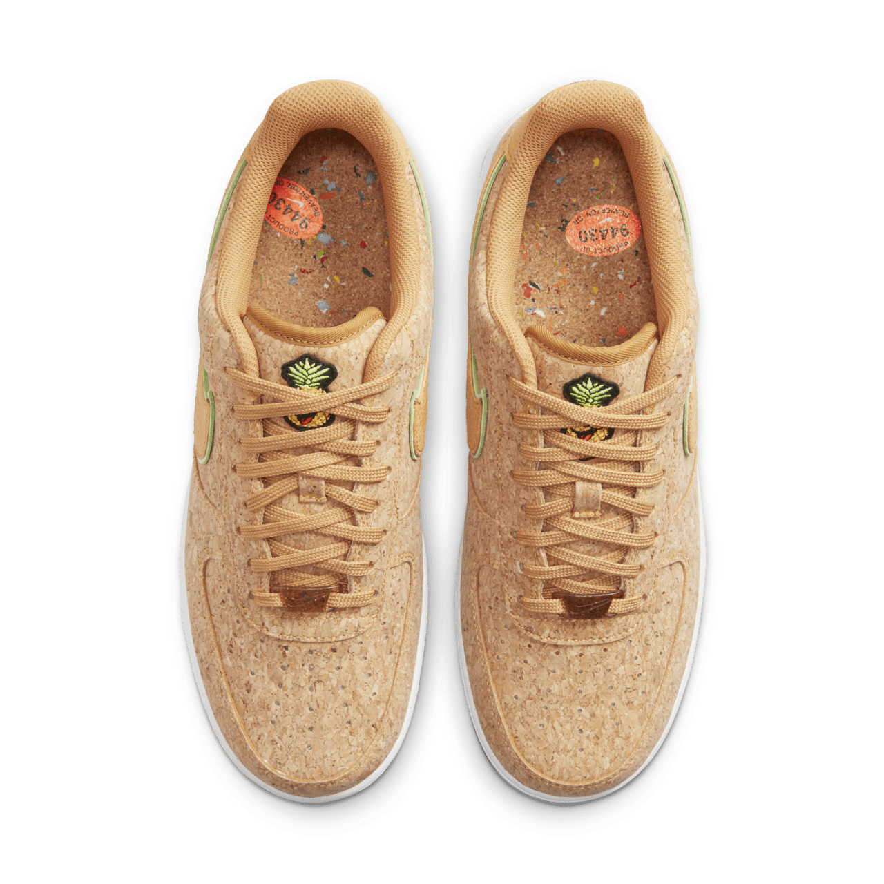 【NIKE公式】エア フォース 1 'Pineapple Cork' (DJ2536-900 / AF 1 '07 PRM)