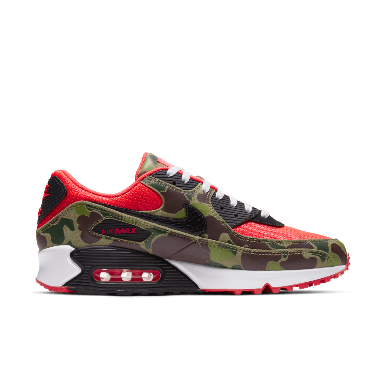 วันเปิดตัว Air Max 90 "Dark Sage and Solar Red" (CW6024-600)