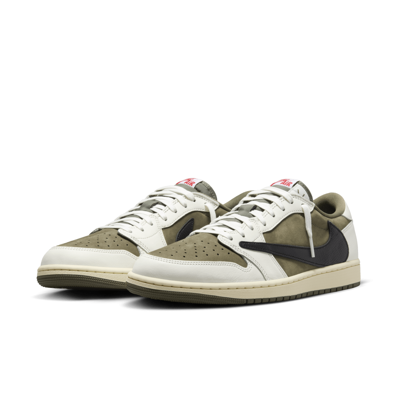 【NIKE公式】エア ジョーダン 1 LOW x トラヴィス スコット 'Reverse Olive' (DM7866-200 / AJ 1 LOW OG SP)