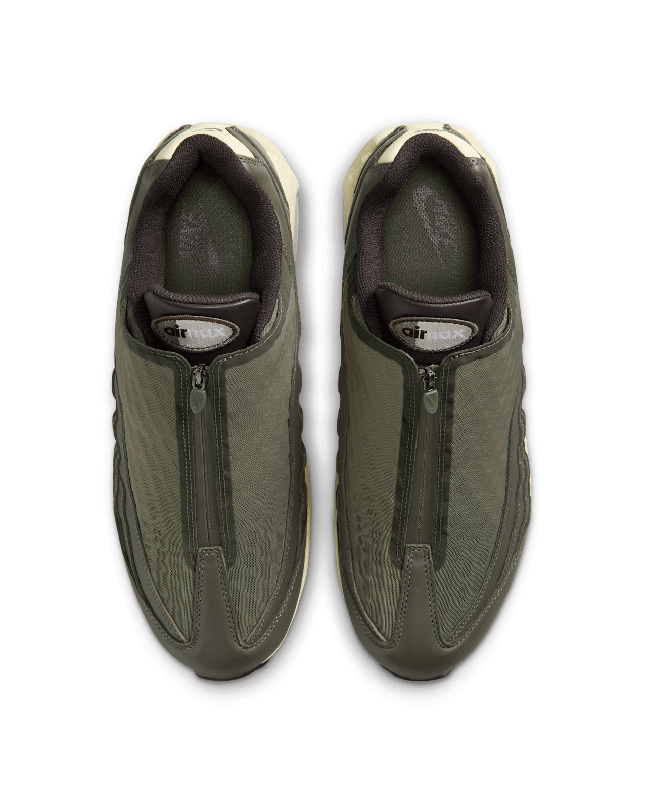 วันเปิดตัว Air Max 95 Big Bubble Zipper "Medium Olive and Alabaster" (IQ3466-200)