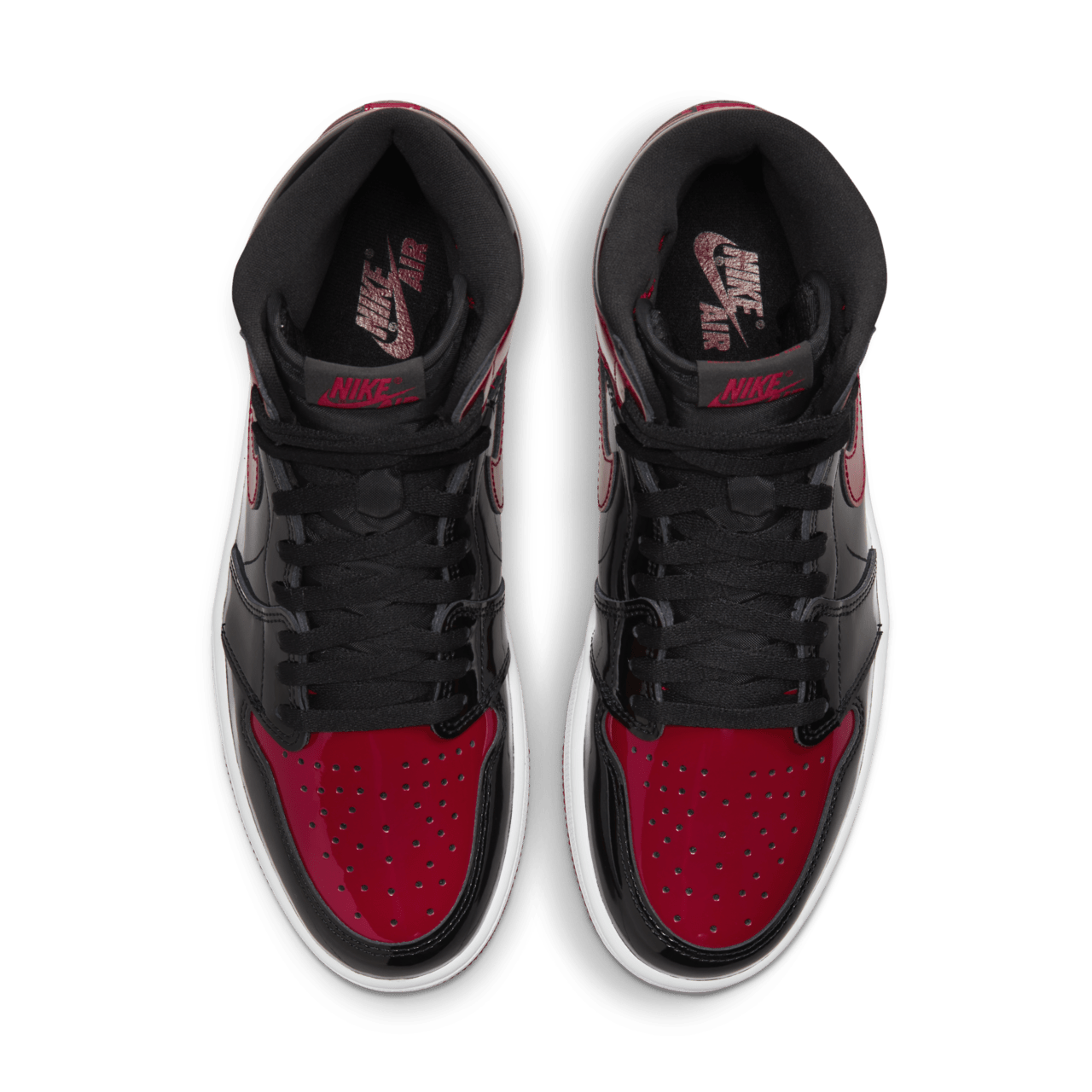 Fecha de lanzamiento del Air Jordan 1 'Patent Bred' (555088-063)