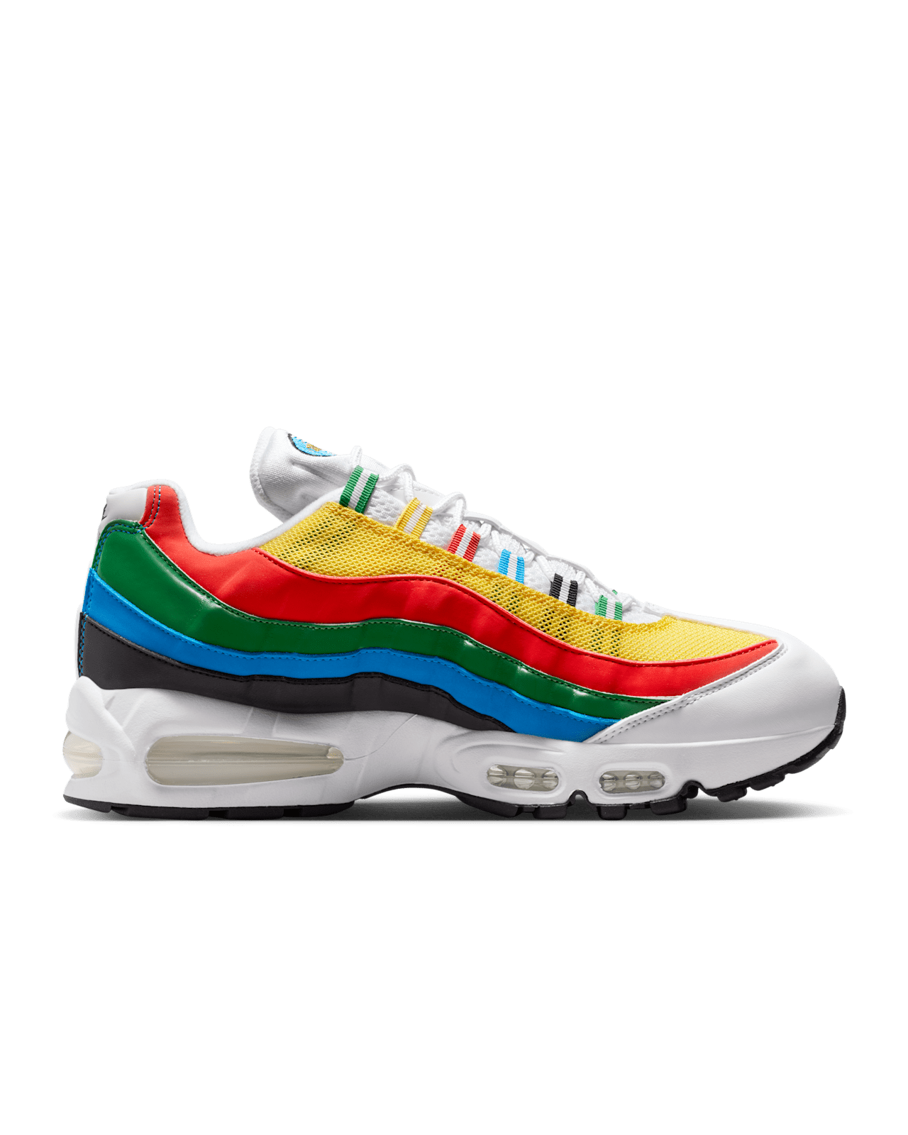Ημερομηνία κυκλοφορίας του Air Max 95 Big Bubble "Varsity Maize", "Chile Red", "Classic Green", "Photo Blue and Black" (IB7872-100)