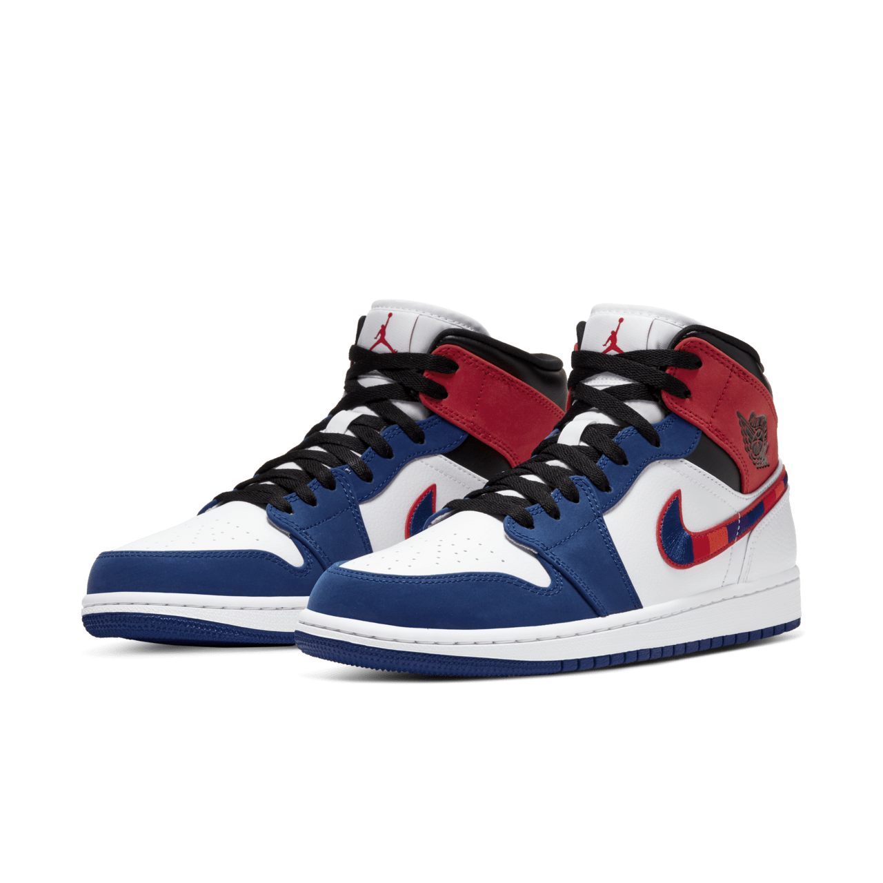 Nike air jordan mid blue online