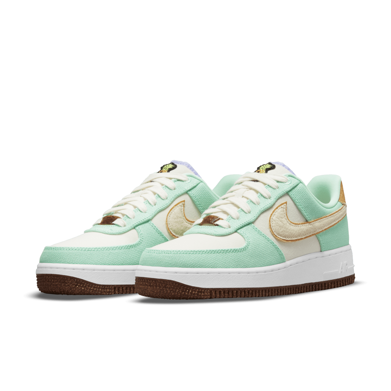 【NIKE公式】レディース エア フォース 1 'Pineapple Canvas' (CZ0268-300 / W AF 1 07 LX)