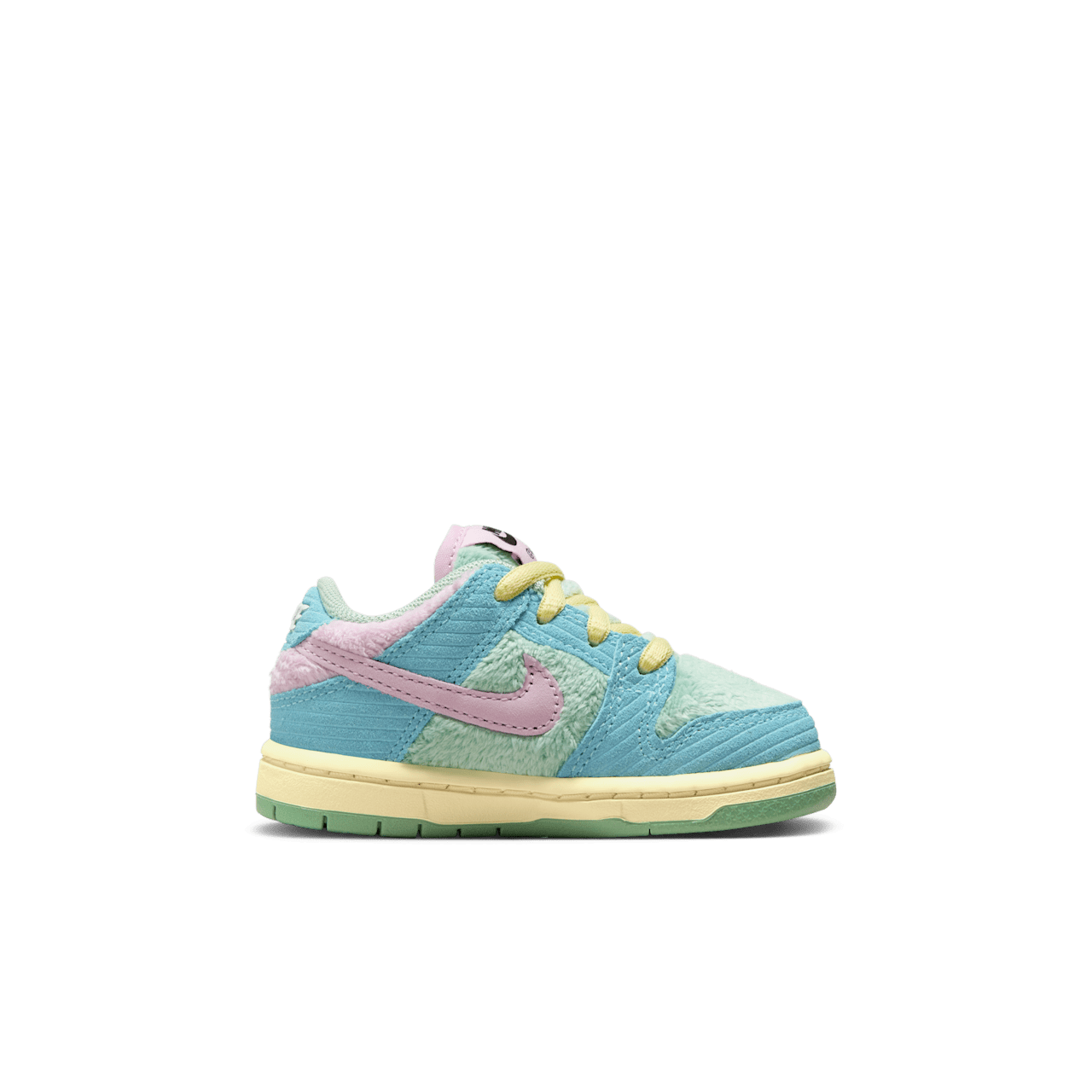 幼童款 Nike SB Dunk 低筒鞋 Pro x Verdy 'Blue Gaze and Enamel Green' (FZ7194-400) 發售日期
