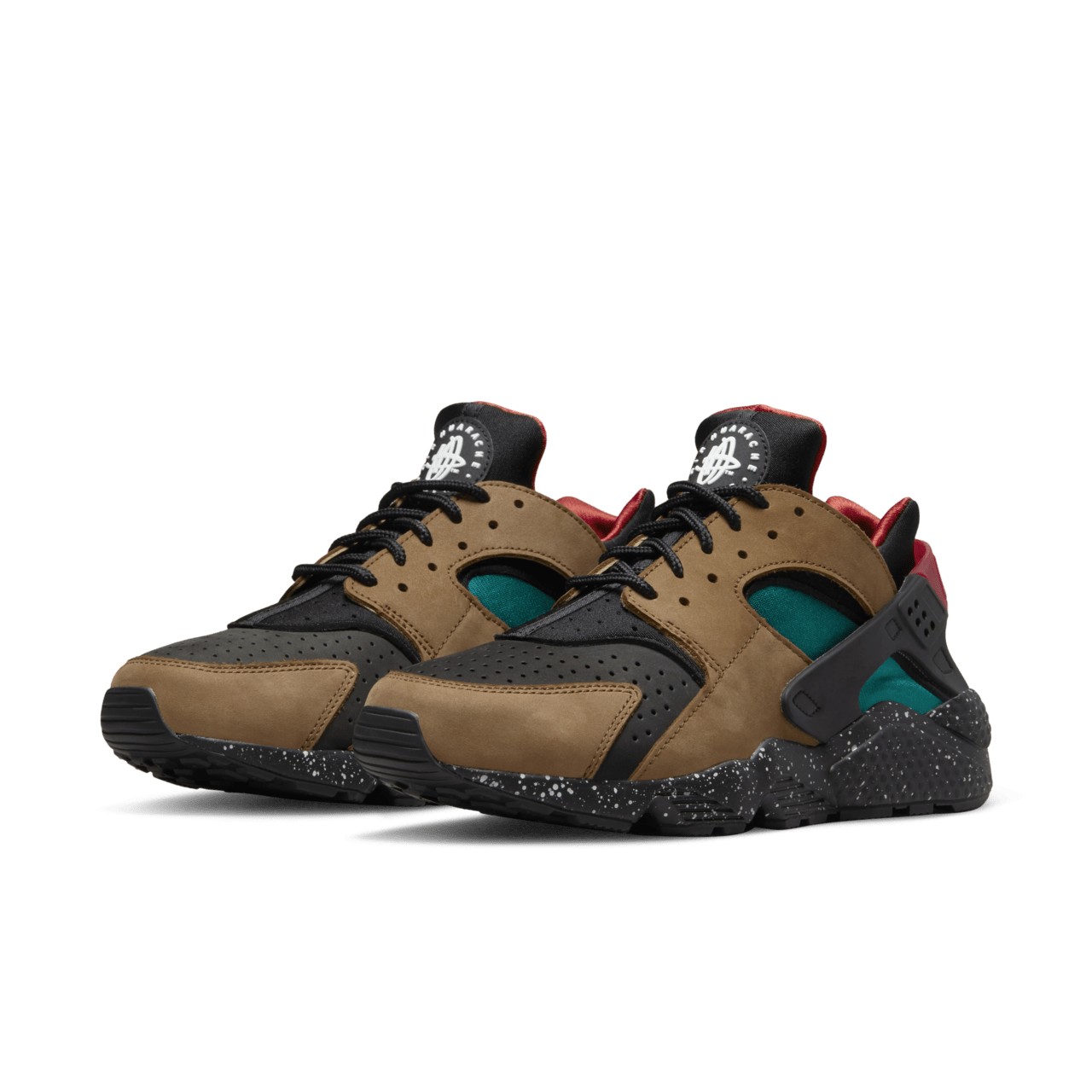 【NIKE公式】エア ハラチ 'Light British Tan and Geode Green' (DD1068-201 / NIKE AIR HUARACHE)